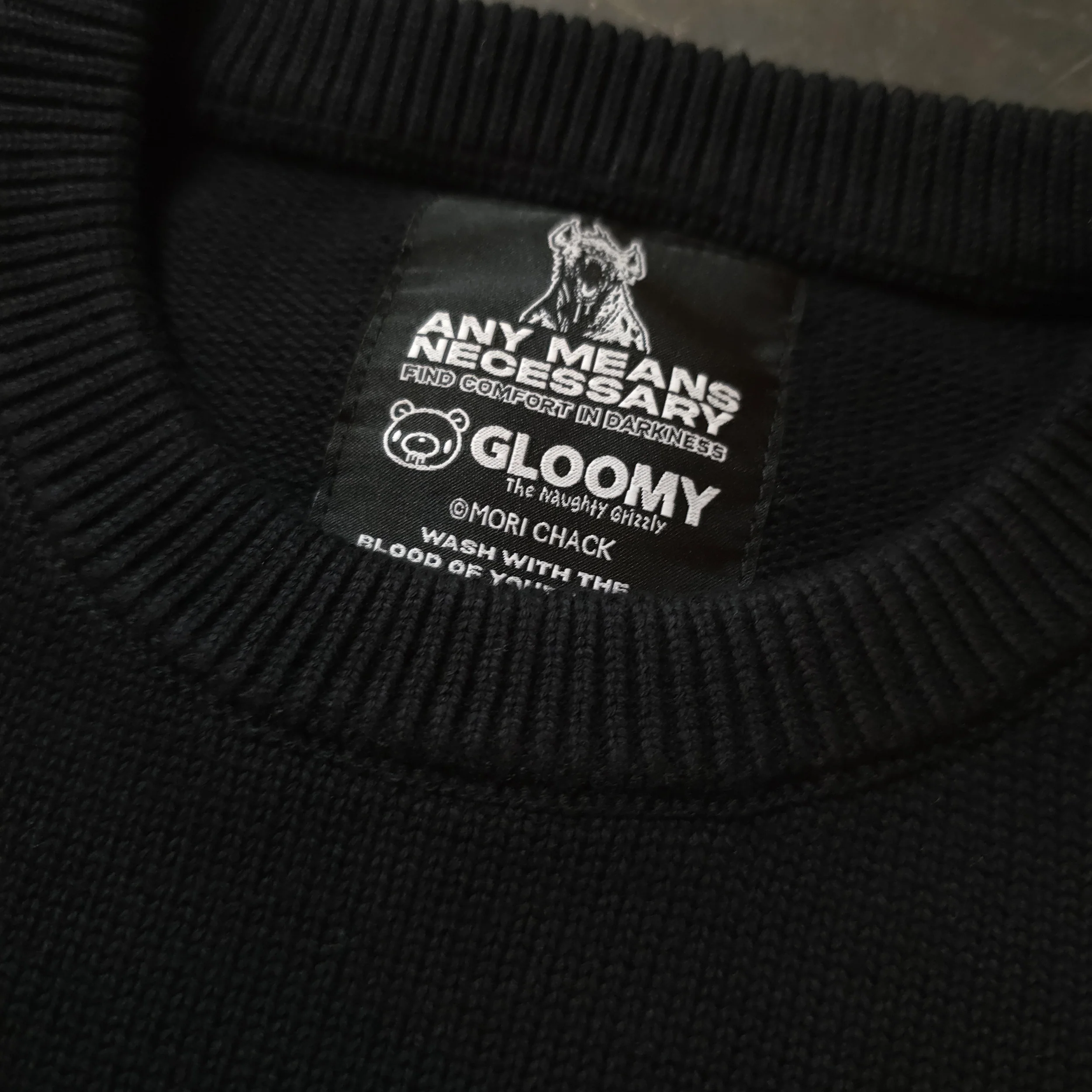 Big Gloomy Knit Sweater - Image 5