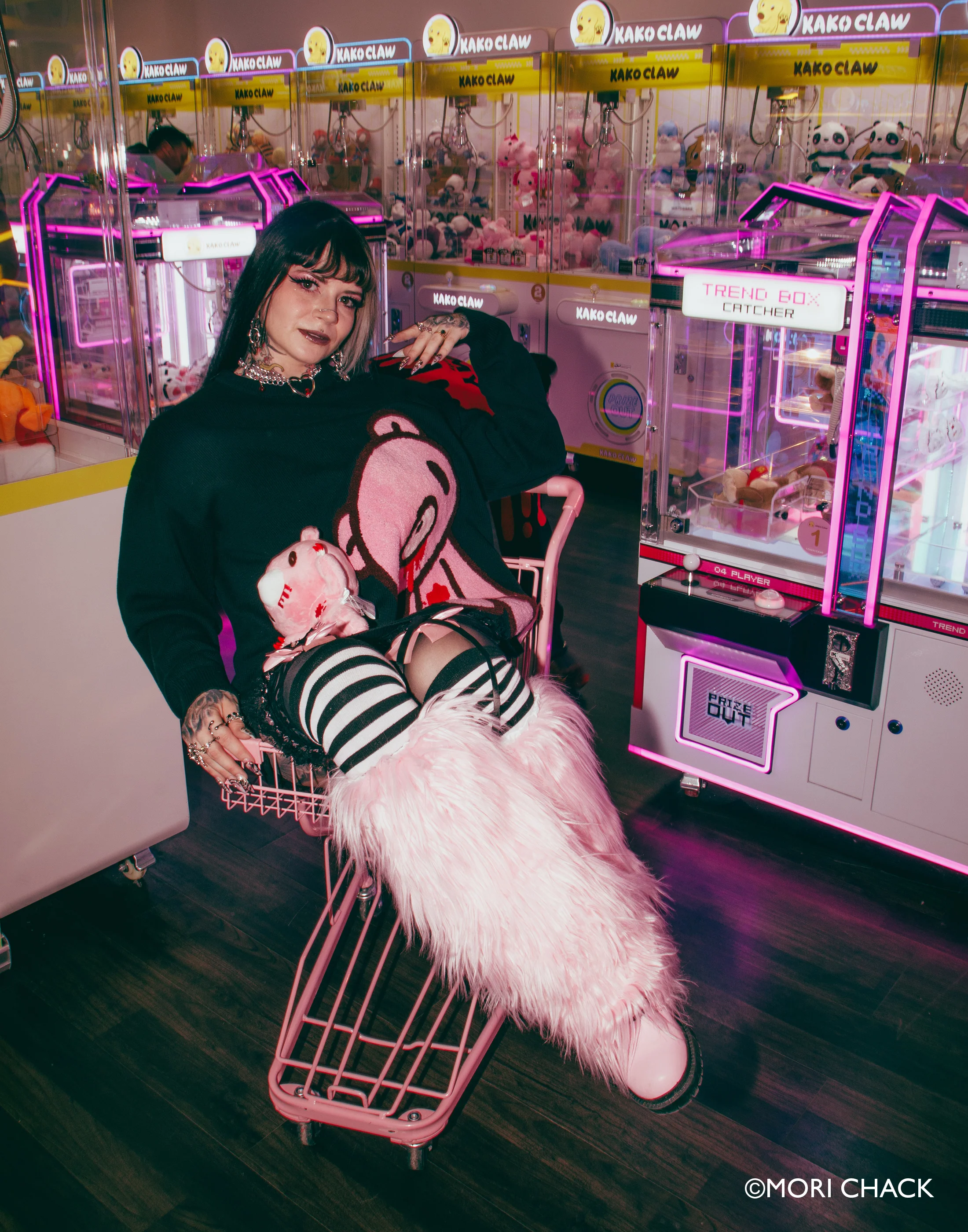Big Gloomy Knit Sweater - Image 6