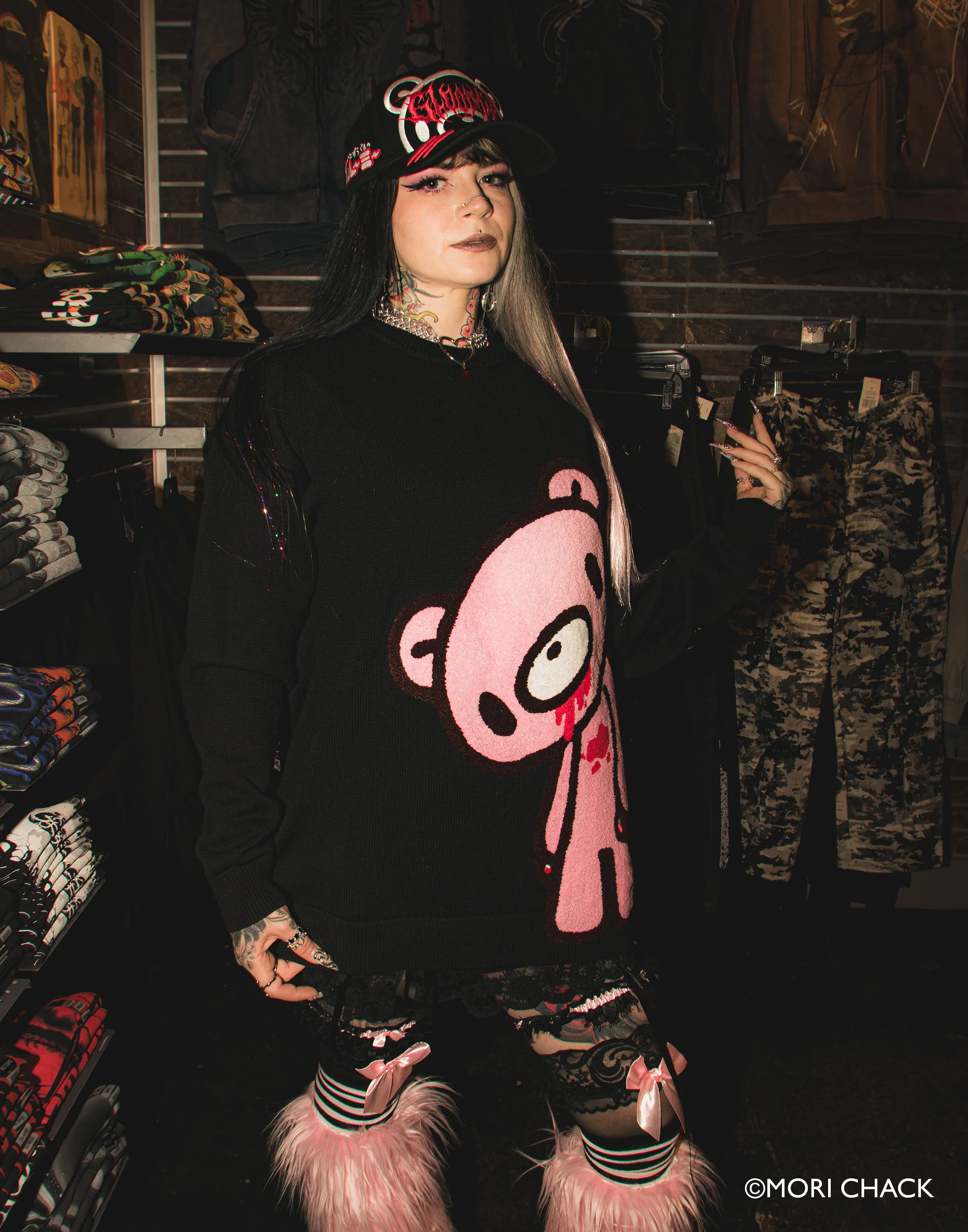 Big Gloomy Knit Sweater - Image 7