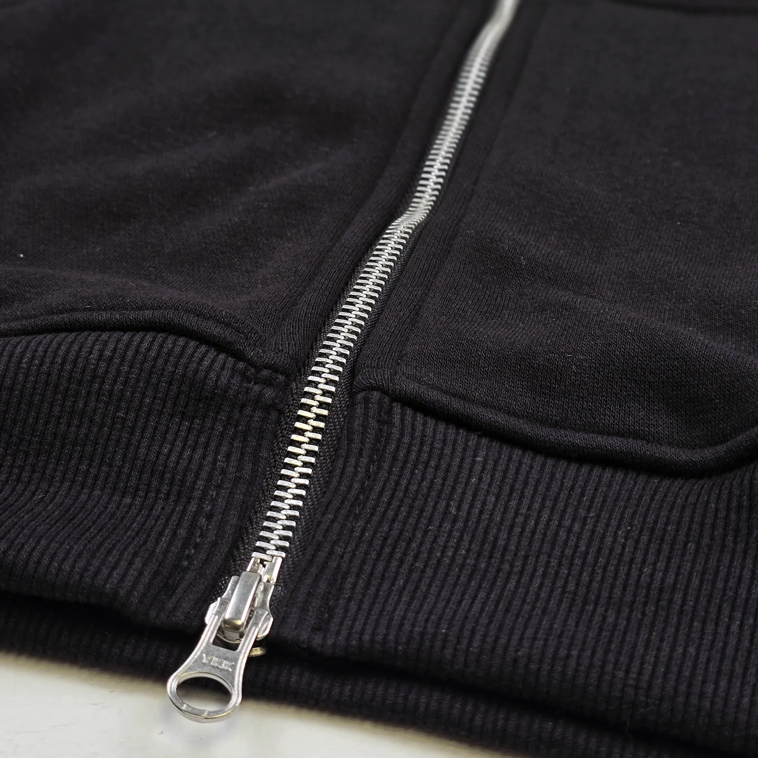 Cerberus Zip Up Hoodie Black - Image 3