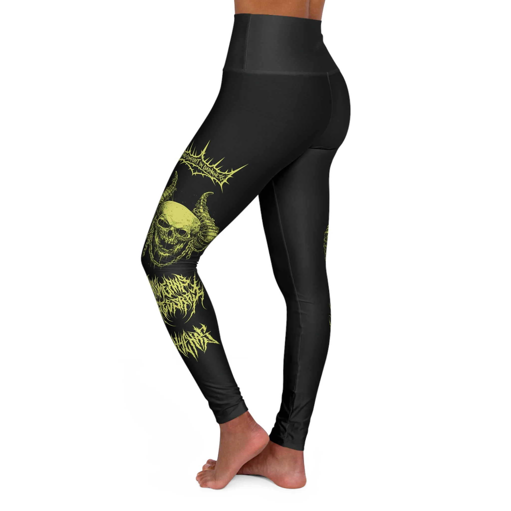 Chains High Waisted Yoga Leggings - Image 4