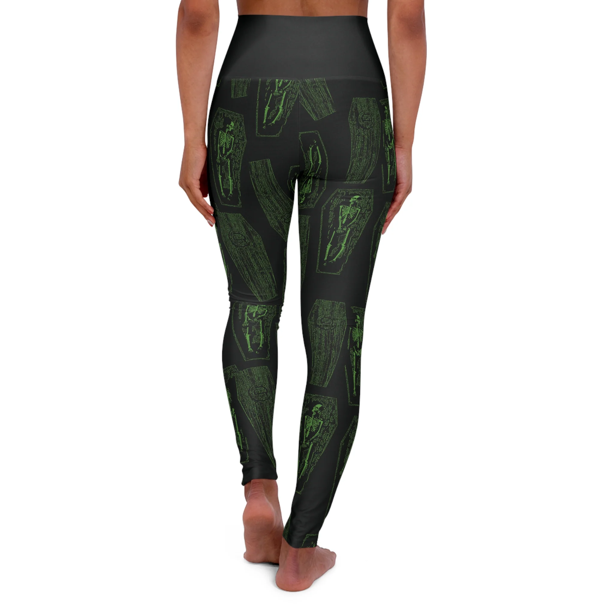 Dead Again High Waisted Yoga Leggings - Image 4