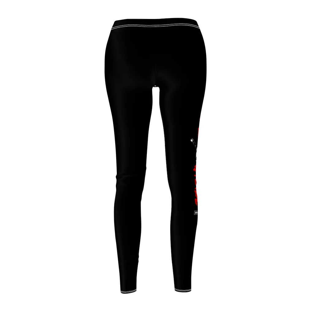 Dead Inside Leggings Black - Image 3