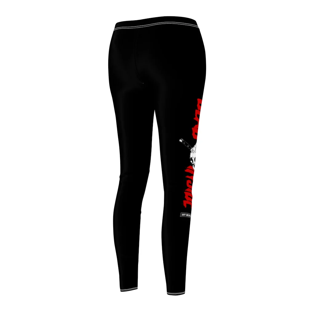 Dead Inside Leggings Black - Image 4