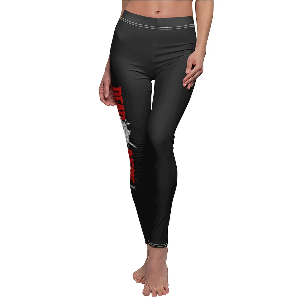 Dead Inside Leggings Black - Image 5