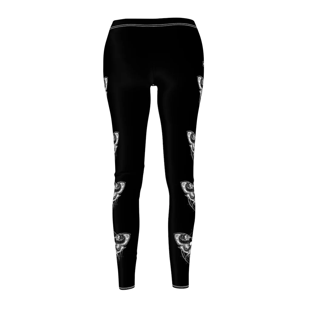 Death Moth Leggings Black - Image 3