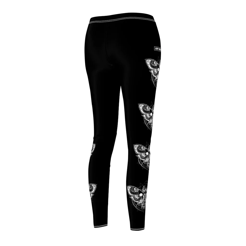 Death Moth Leggings Black - Image 4