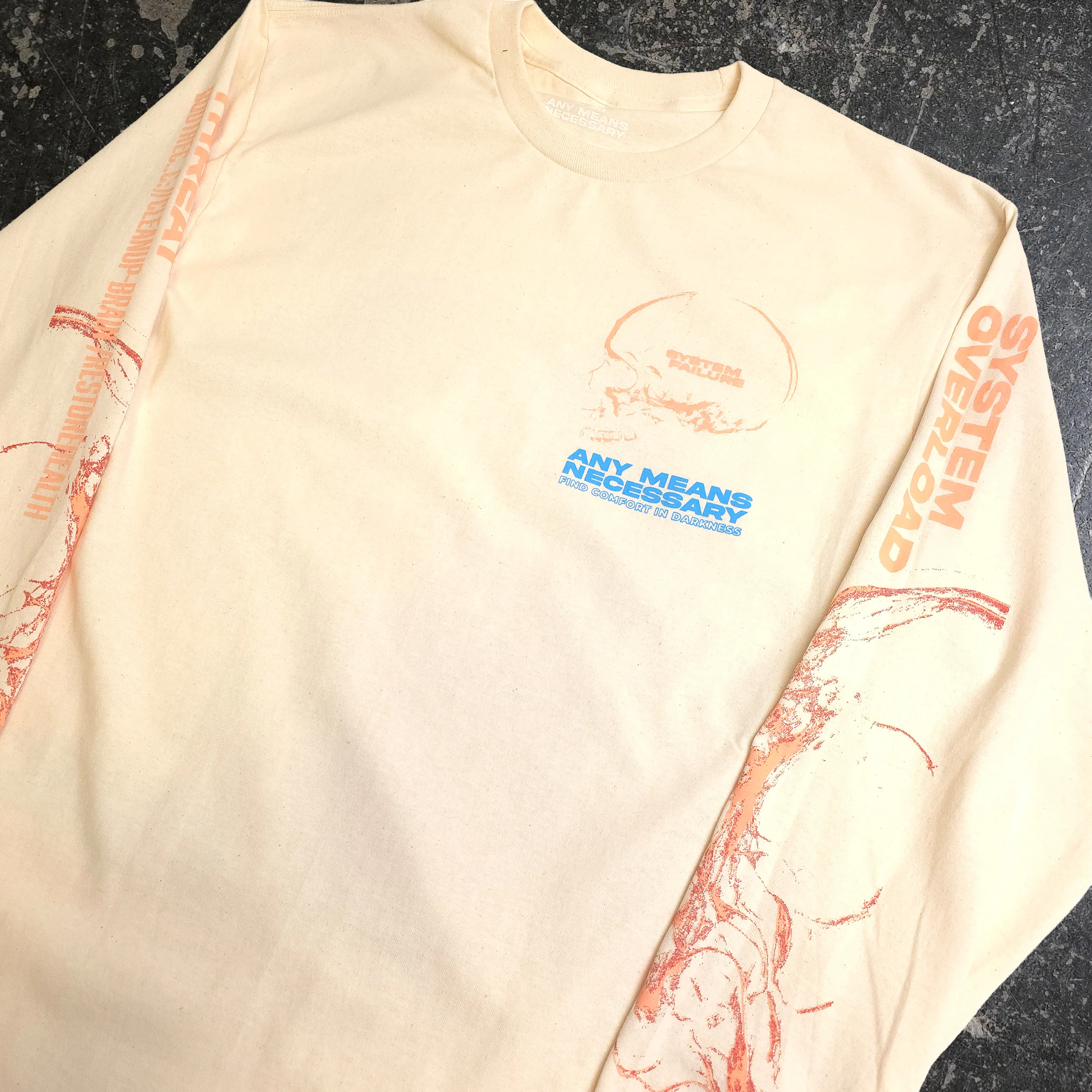 Enemy Within Long Sleeve T-Shirt Bone - Image 3