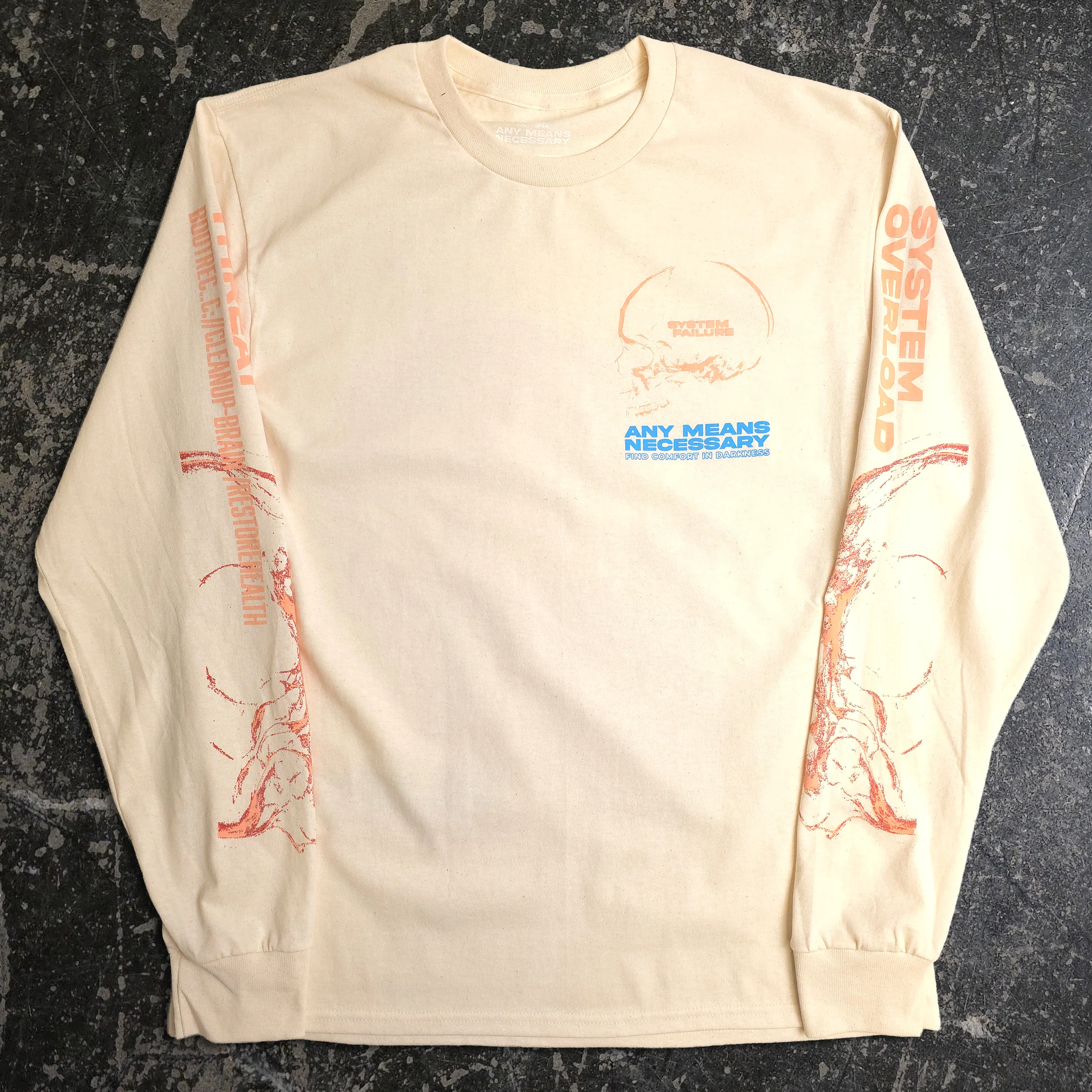 Enemy Within Long Sleeve T-Shirt Bone - Image 4