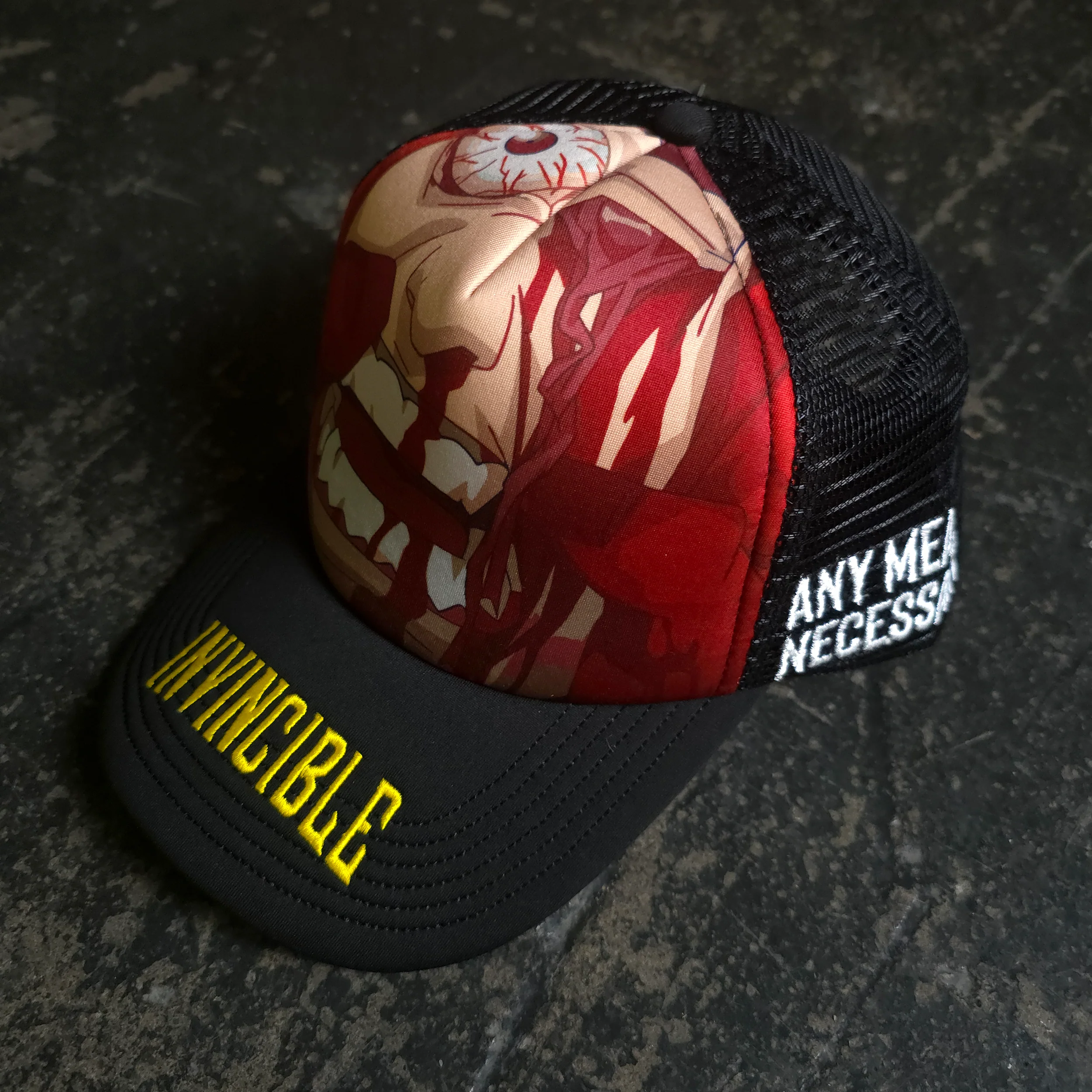 Face Smasher Trucker Hat Black - Image 5