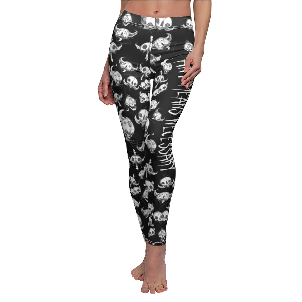 Faces of Death Leggings - Image 5