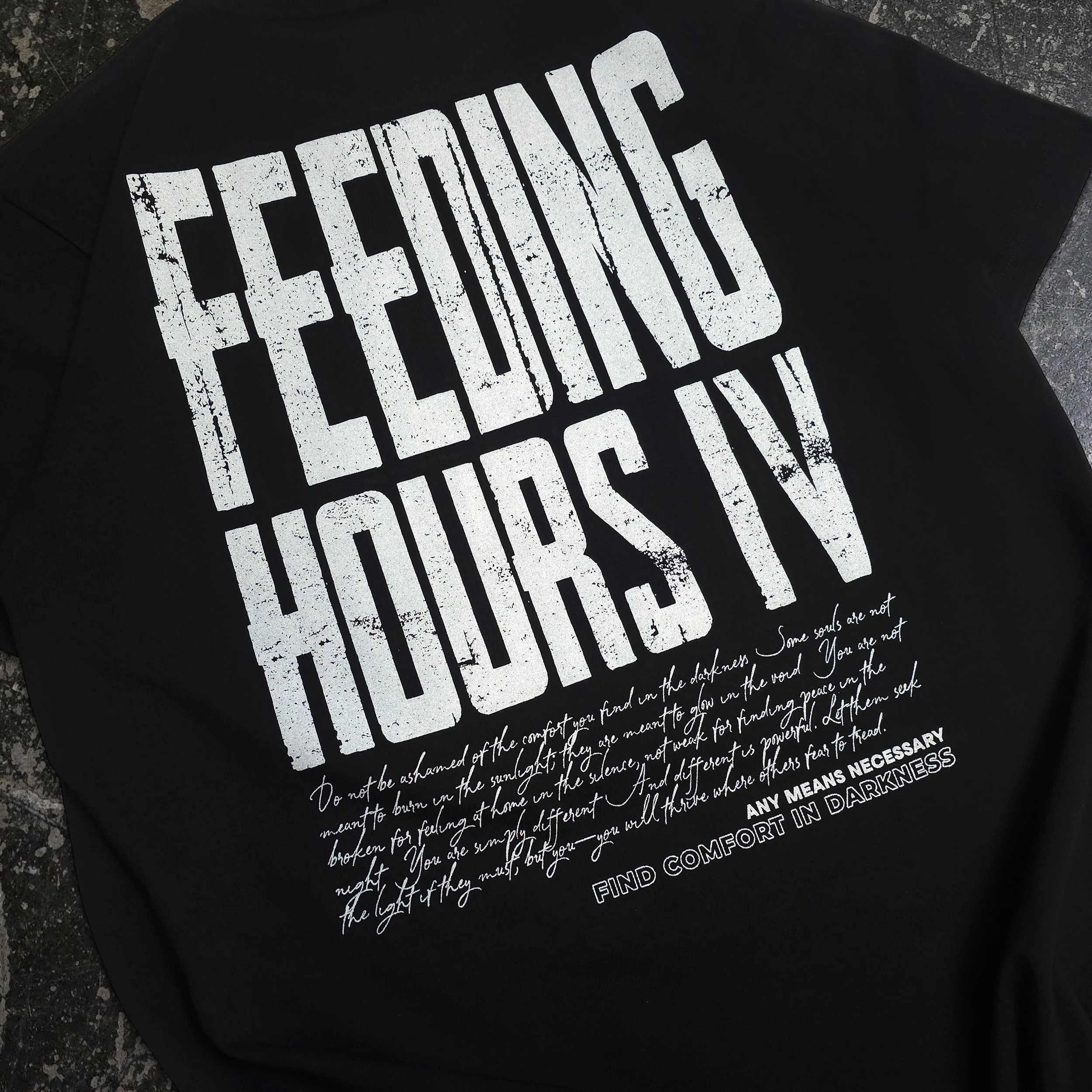 Feeding Hours IV T-Shirt Black - Image 3