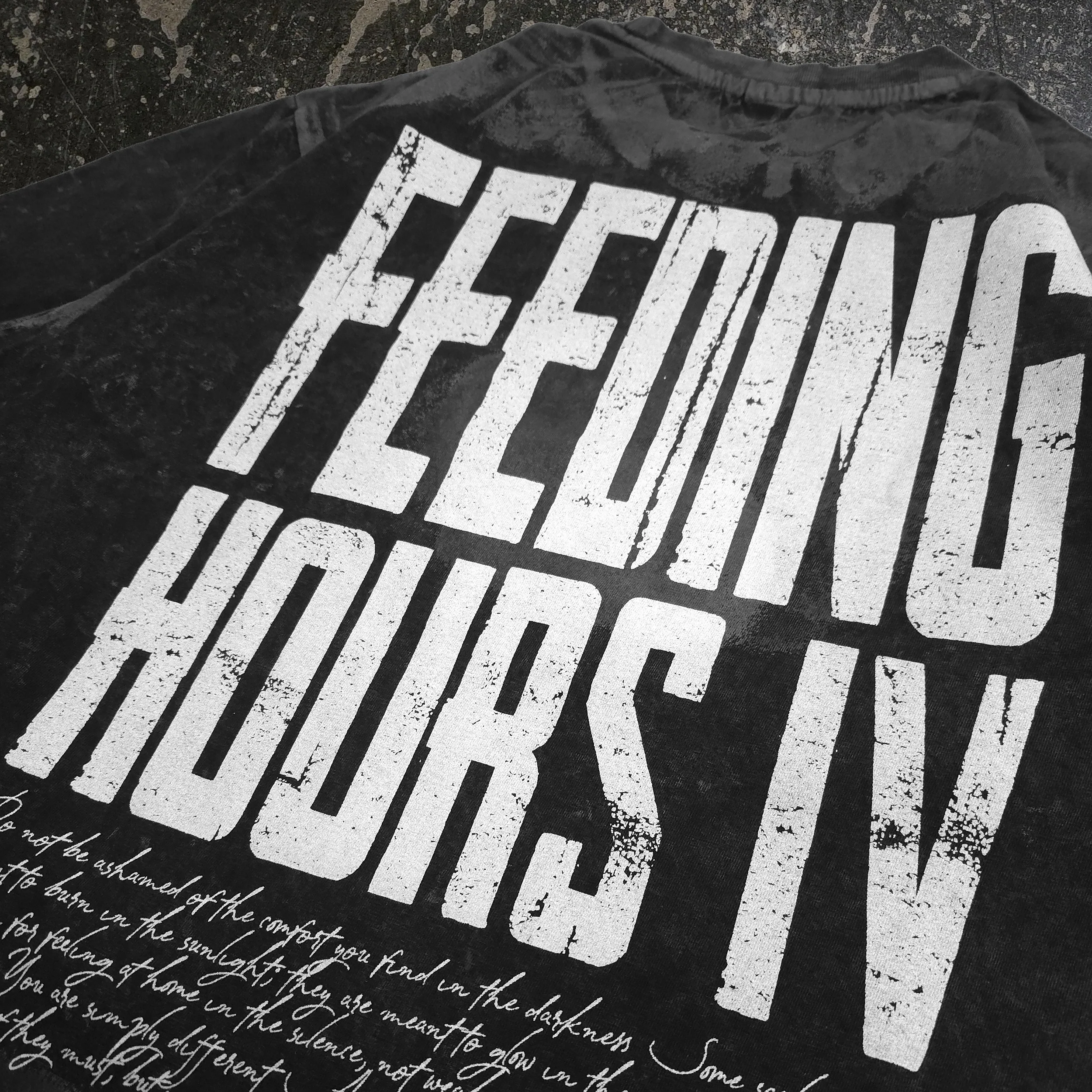 Feeding Hours IV T-Shirt Grunge - Image 4