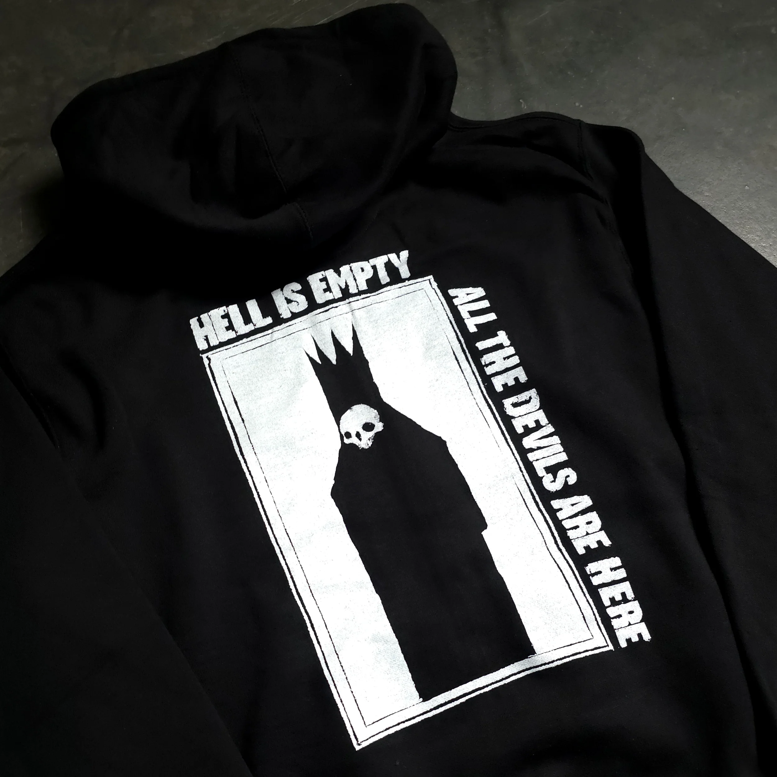 Hell is Empty Zip Up Hoodie - Image 3