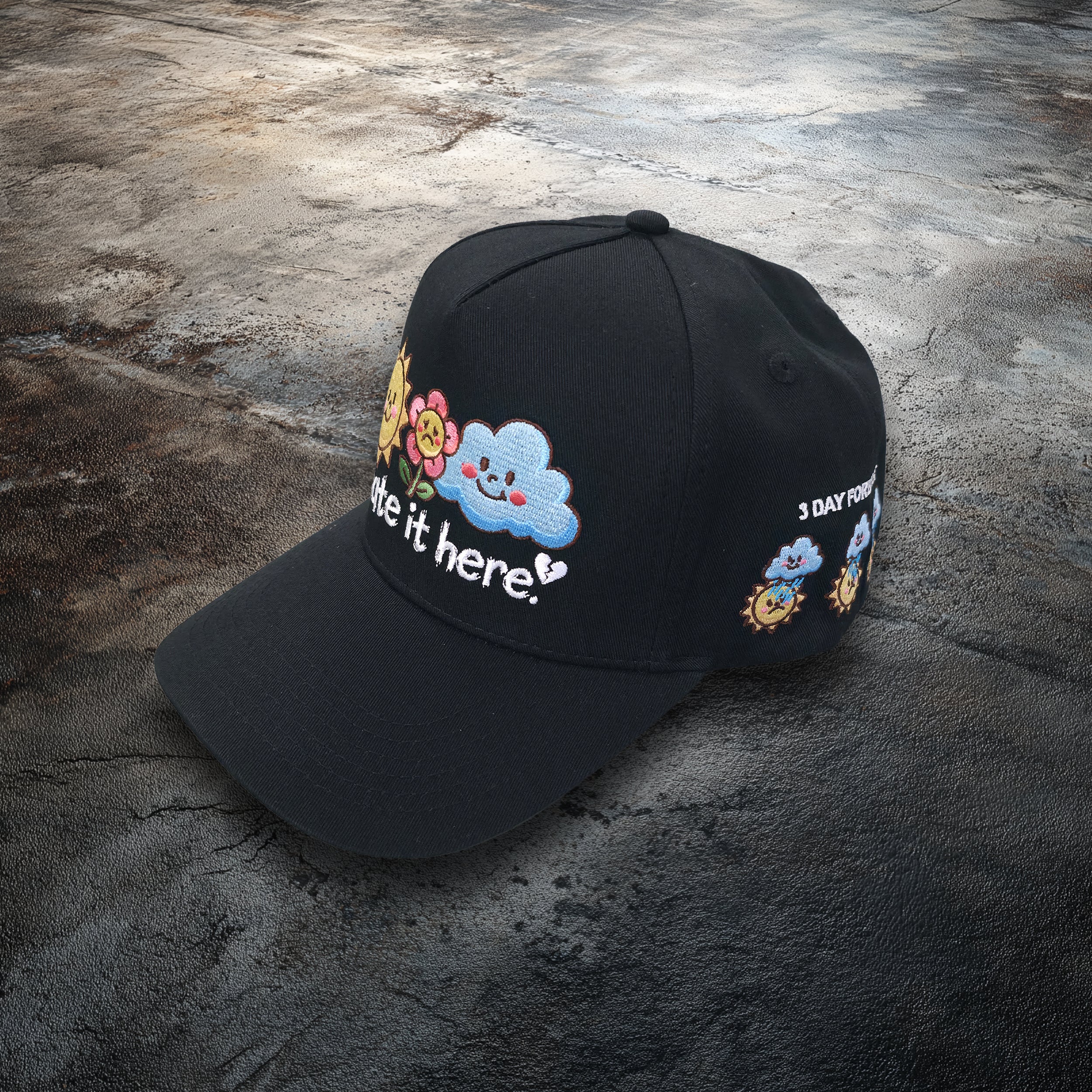 I Hate It Here Hat Black - Image 2