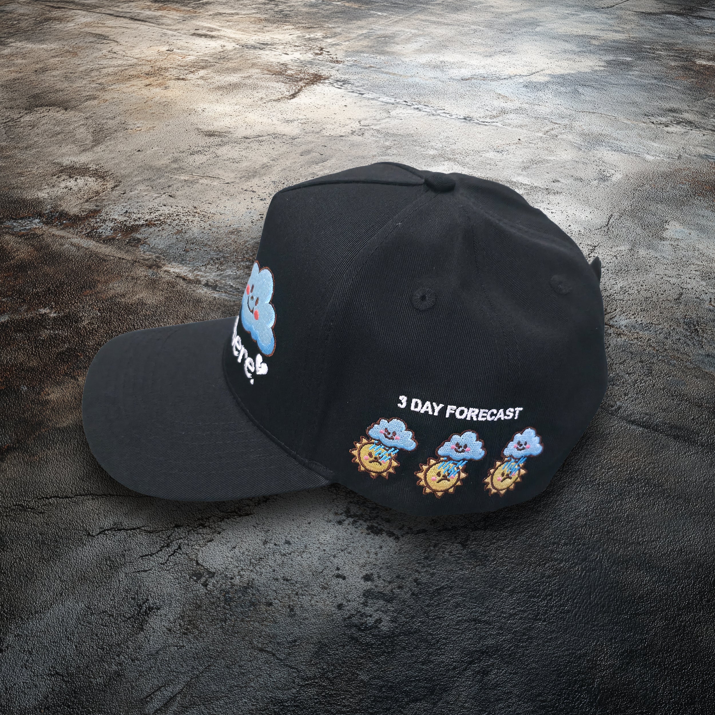 I Hate It Here Hat Black - Image 3