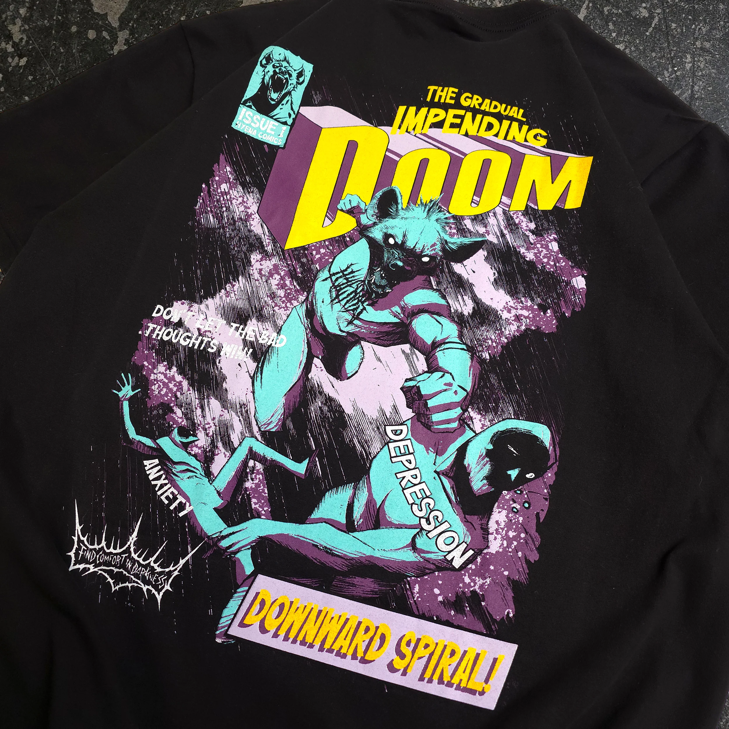 Impending Doom T-Shirt Black - Image 3