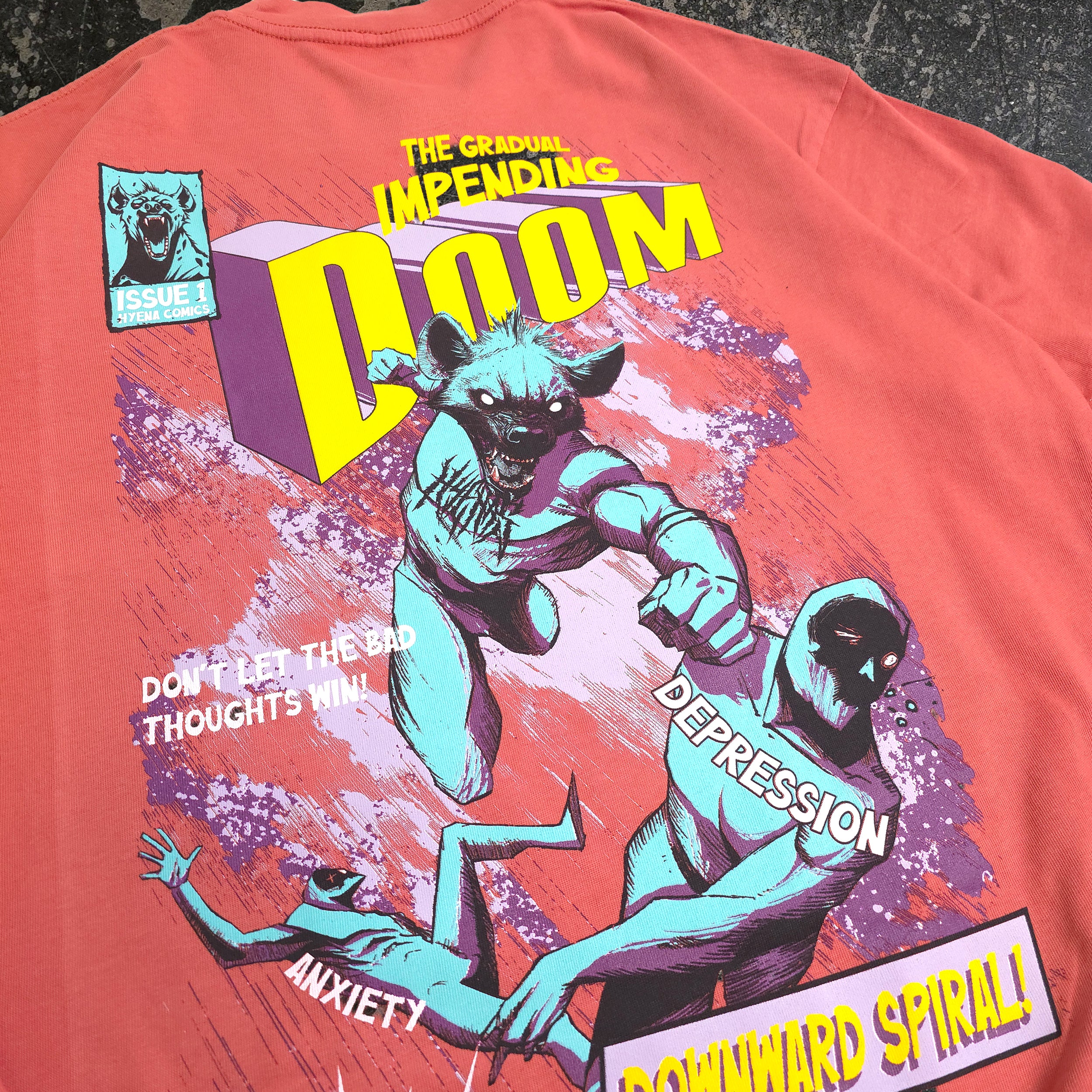 Impending Doom T-Shirt Vintage Brick - Image 3