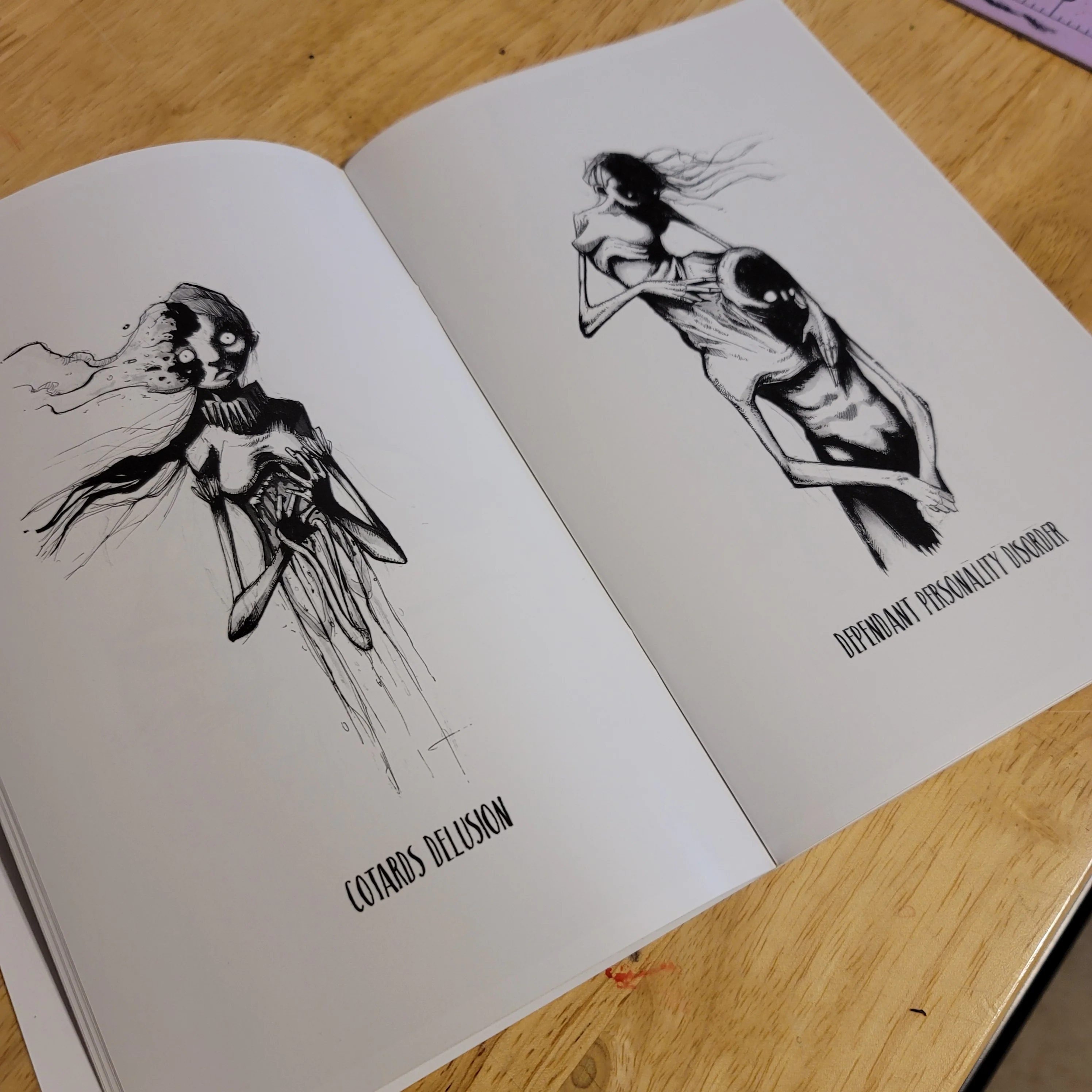 Inktober Illness Softback  Book - Complete Collection - Image 4