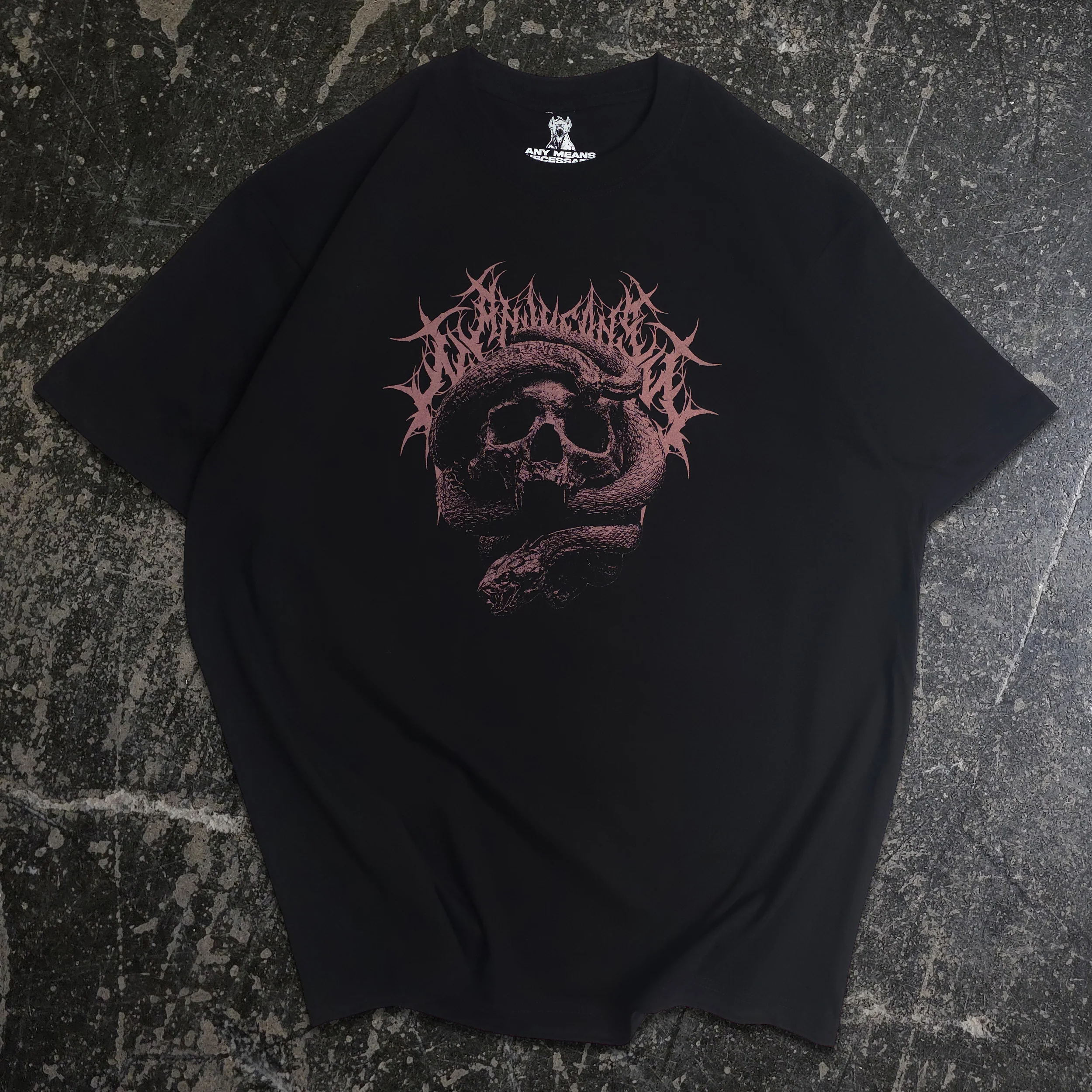 Internal Suffering T-Shirt Black - Image 2