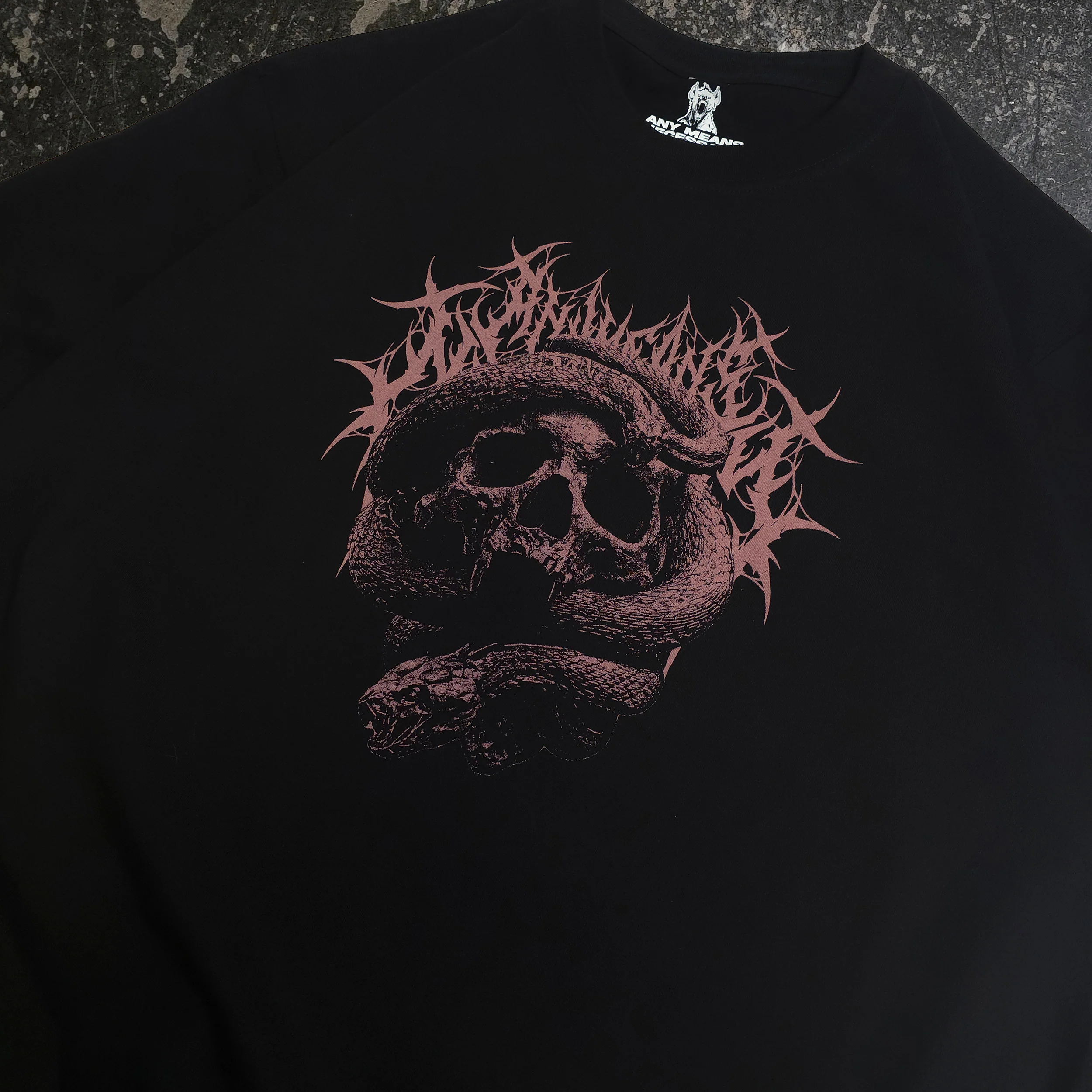 Internal Suffering T-Shirt Black - Image 4