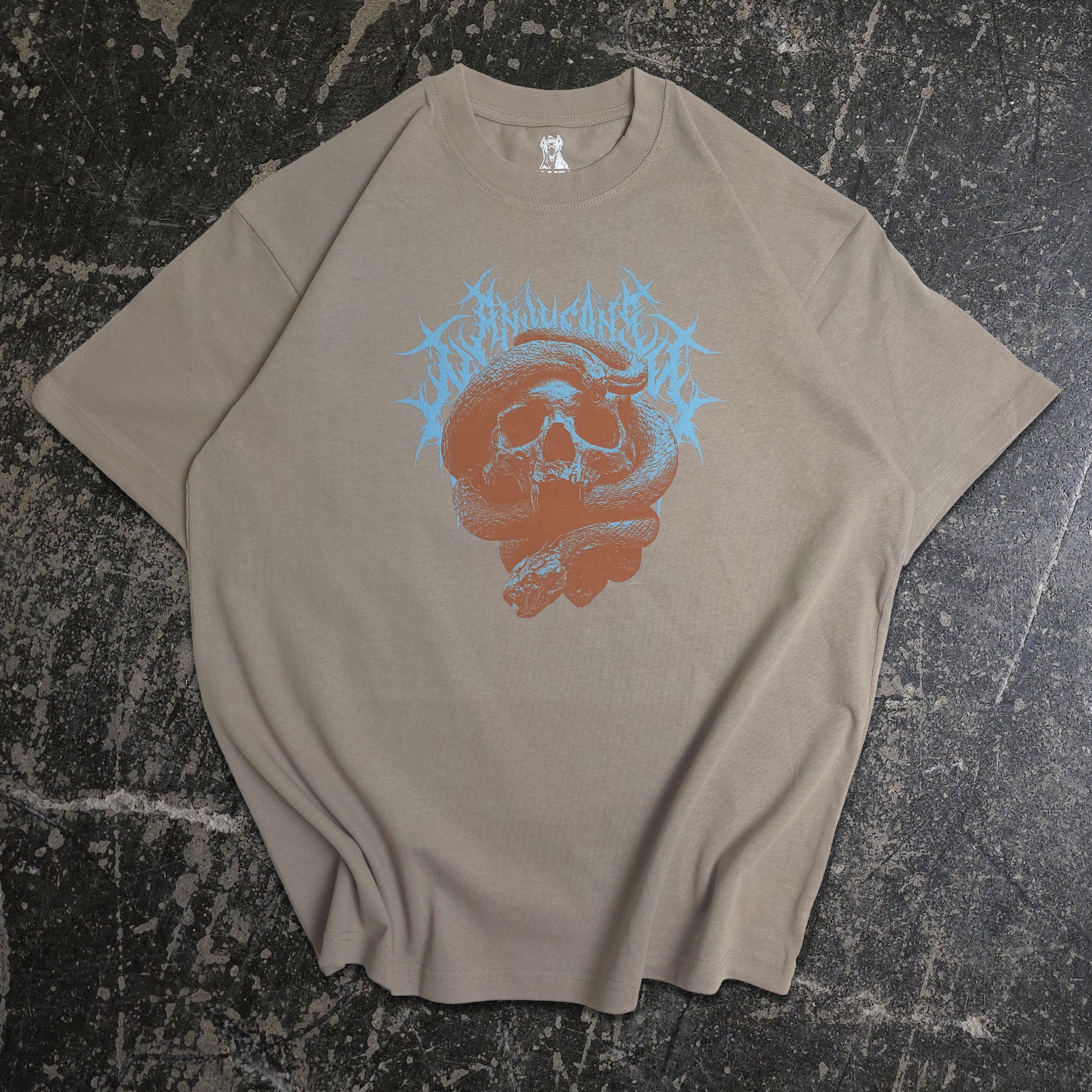 Internal Suffering T-Shirt Greige - Image 2