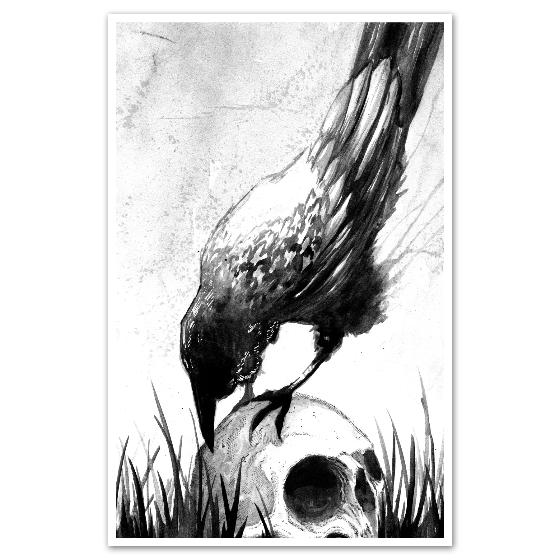 Knocking on Death's Door Print