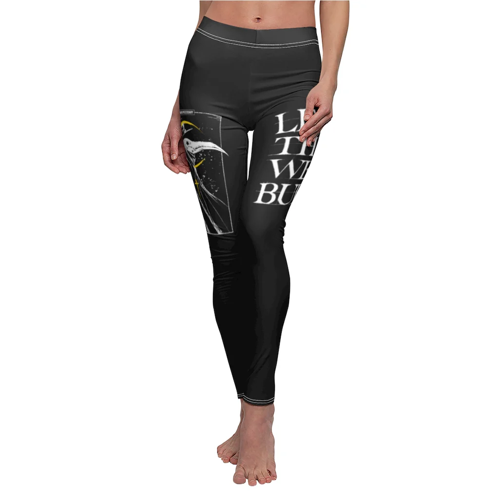 Let The Weak Burn Leggings - Image 5