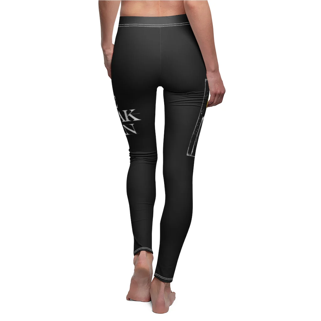 Let The Weak Burn Leggings - Image 7