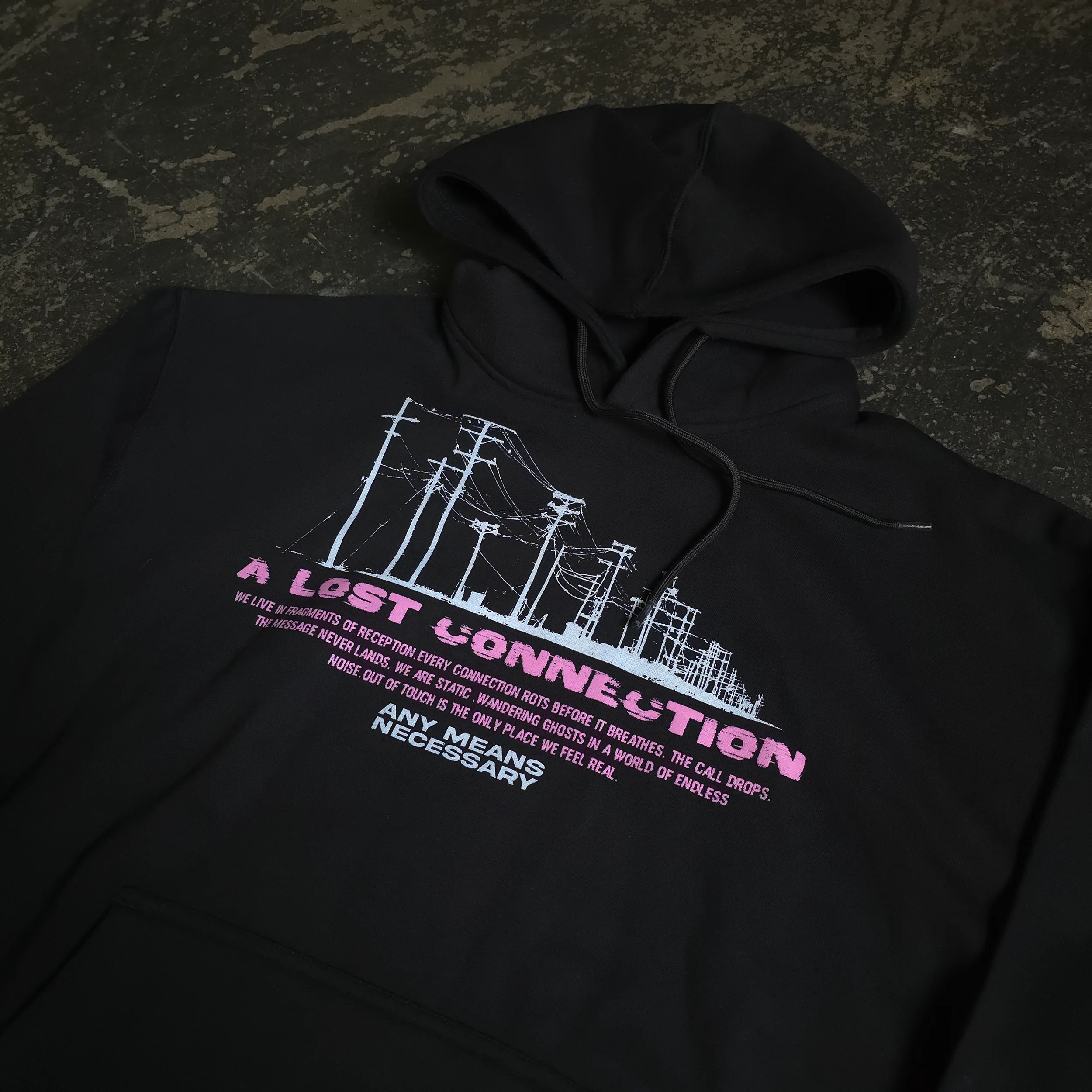 Lost Connection Pullover Hoodie - Image 3
