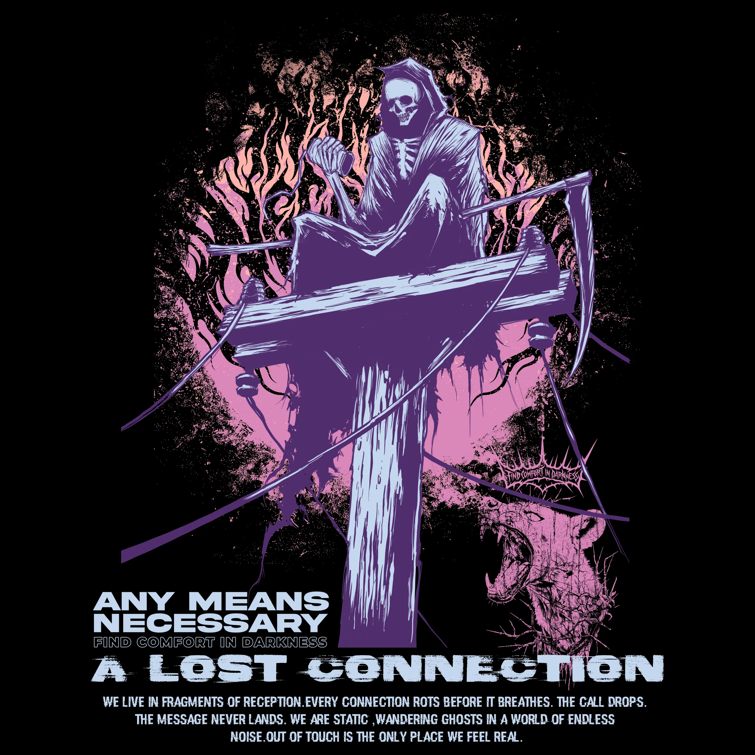 Lost Connection Pullover Hoodie - Image 6