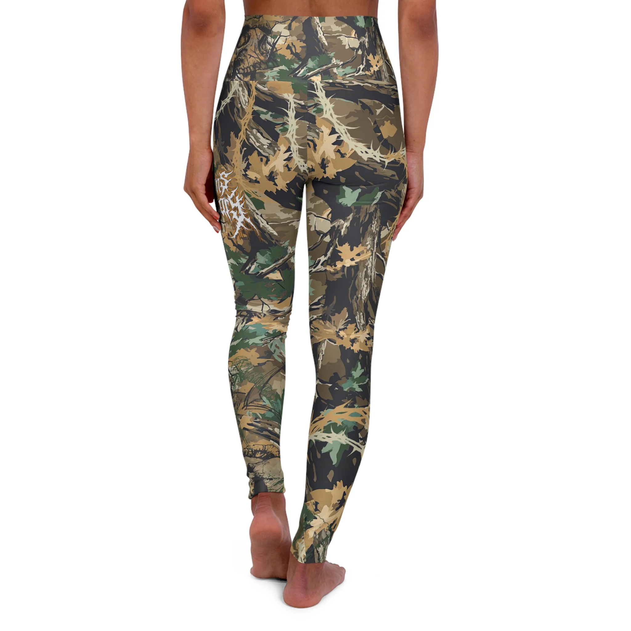Mayhem Camo High Waisted Yoga Leggings - Image 3