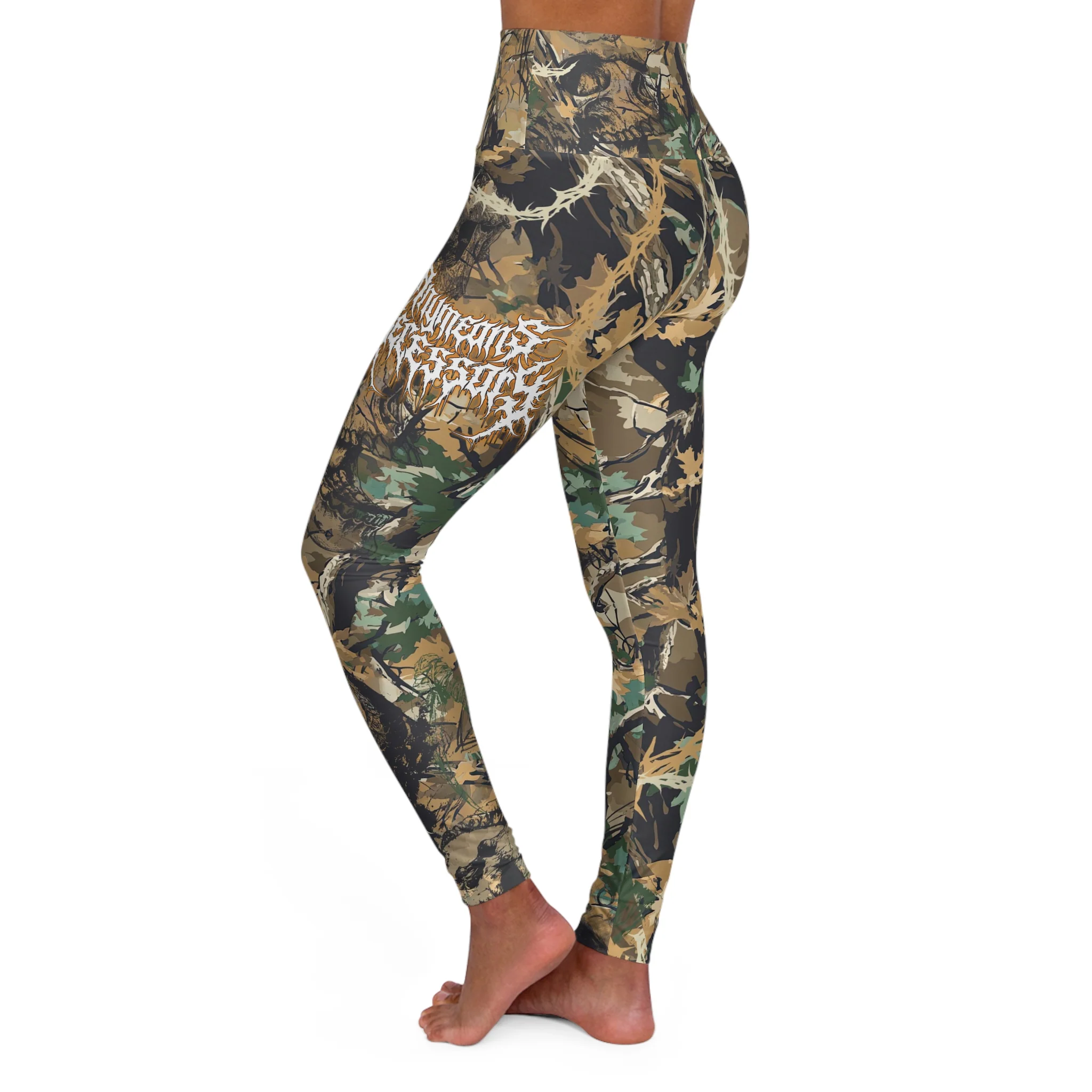 Mayhem Camo High Waisted Yoga Leggings - Image 4
