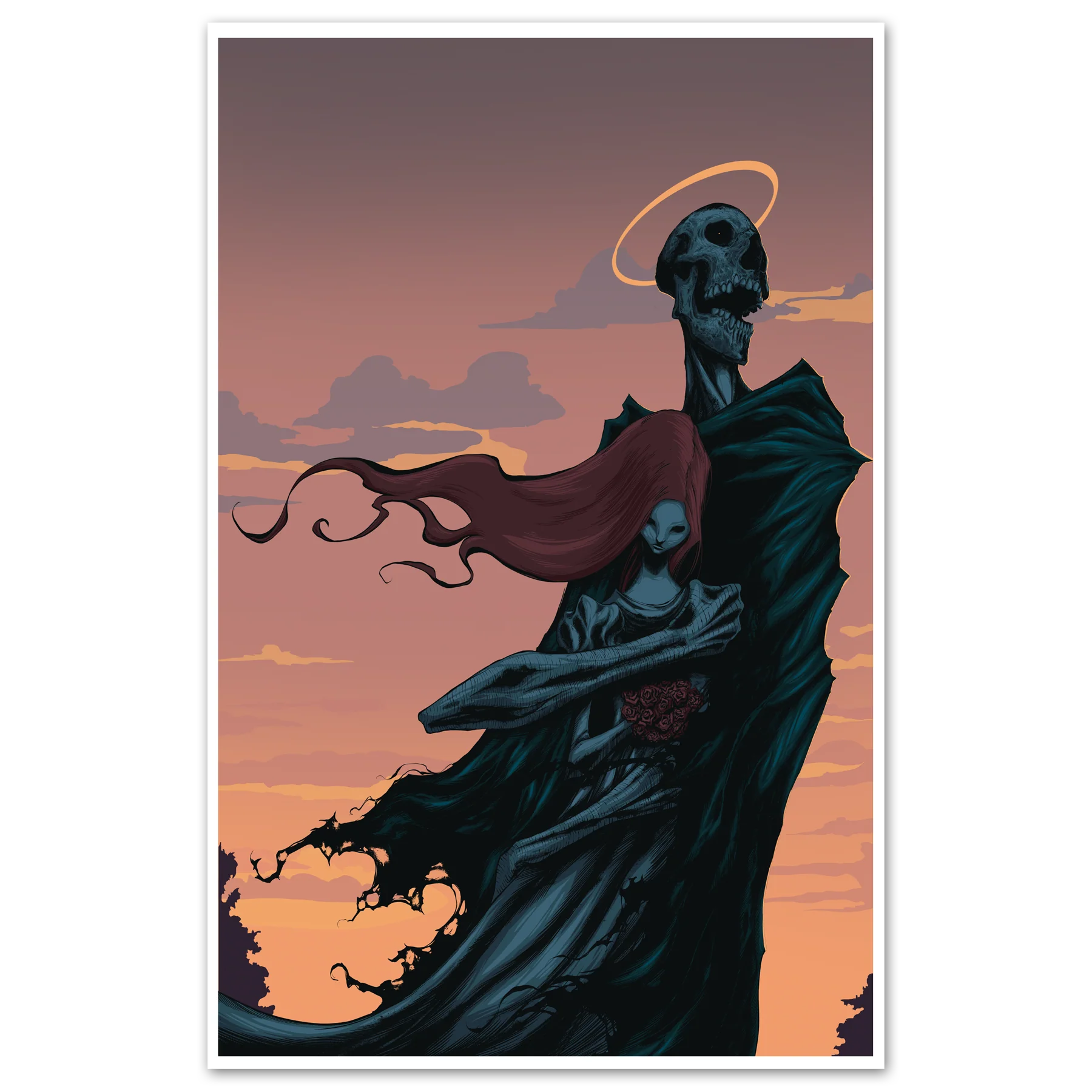 Mourning Death Variant Print