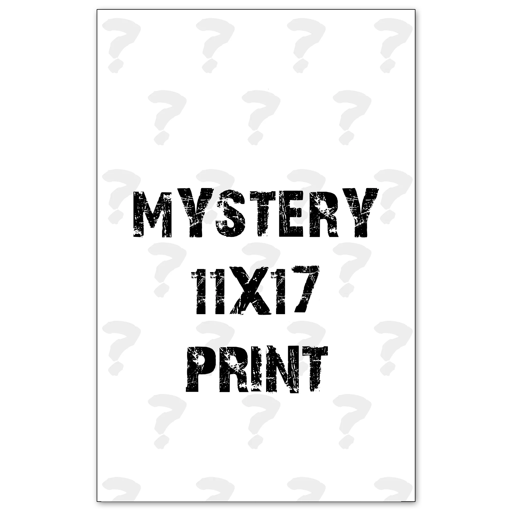Mystery 11x17 Print