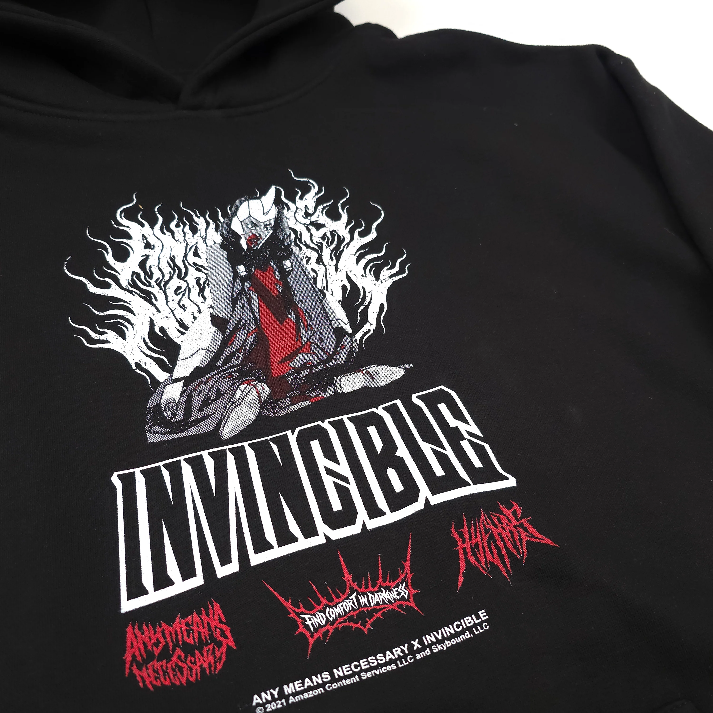 Neck Snap Pullover Hoodie - Image 3