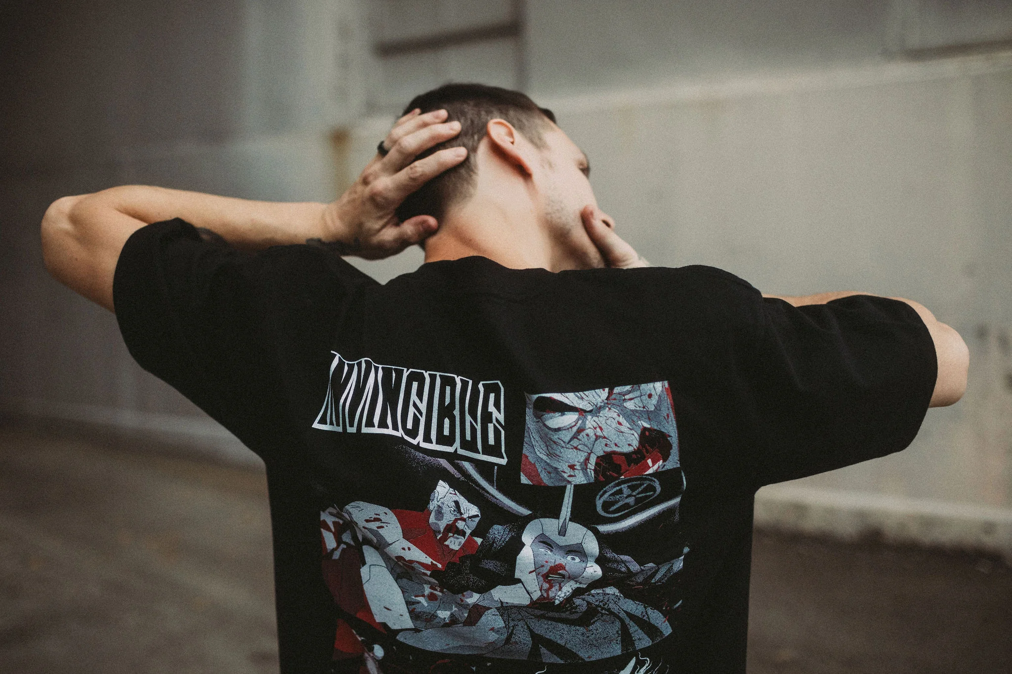 Neck Snap T-Shirt - Image 3