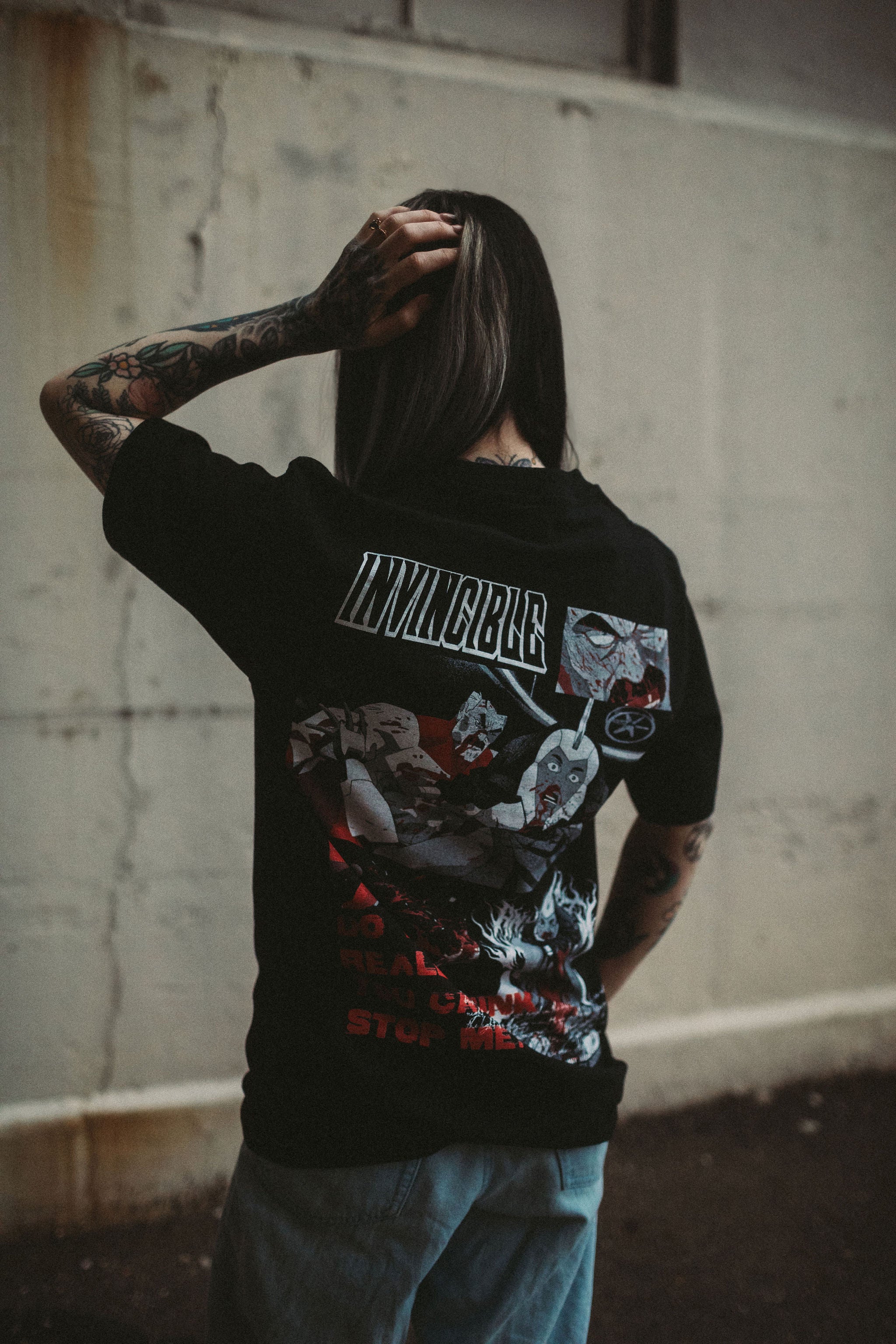 Neck Snap T-Shirt - Image 5