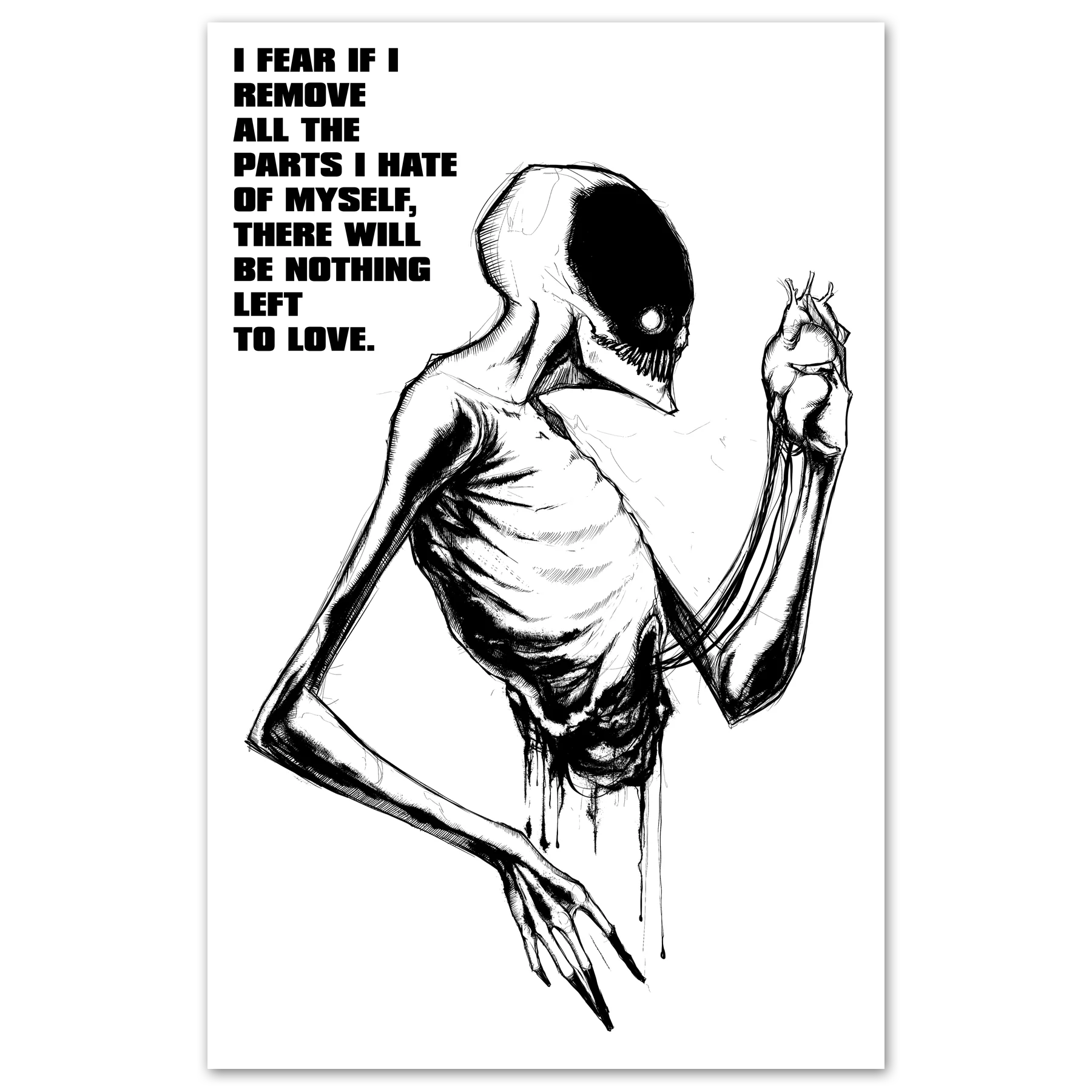 Nothing Left to Love Print