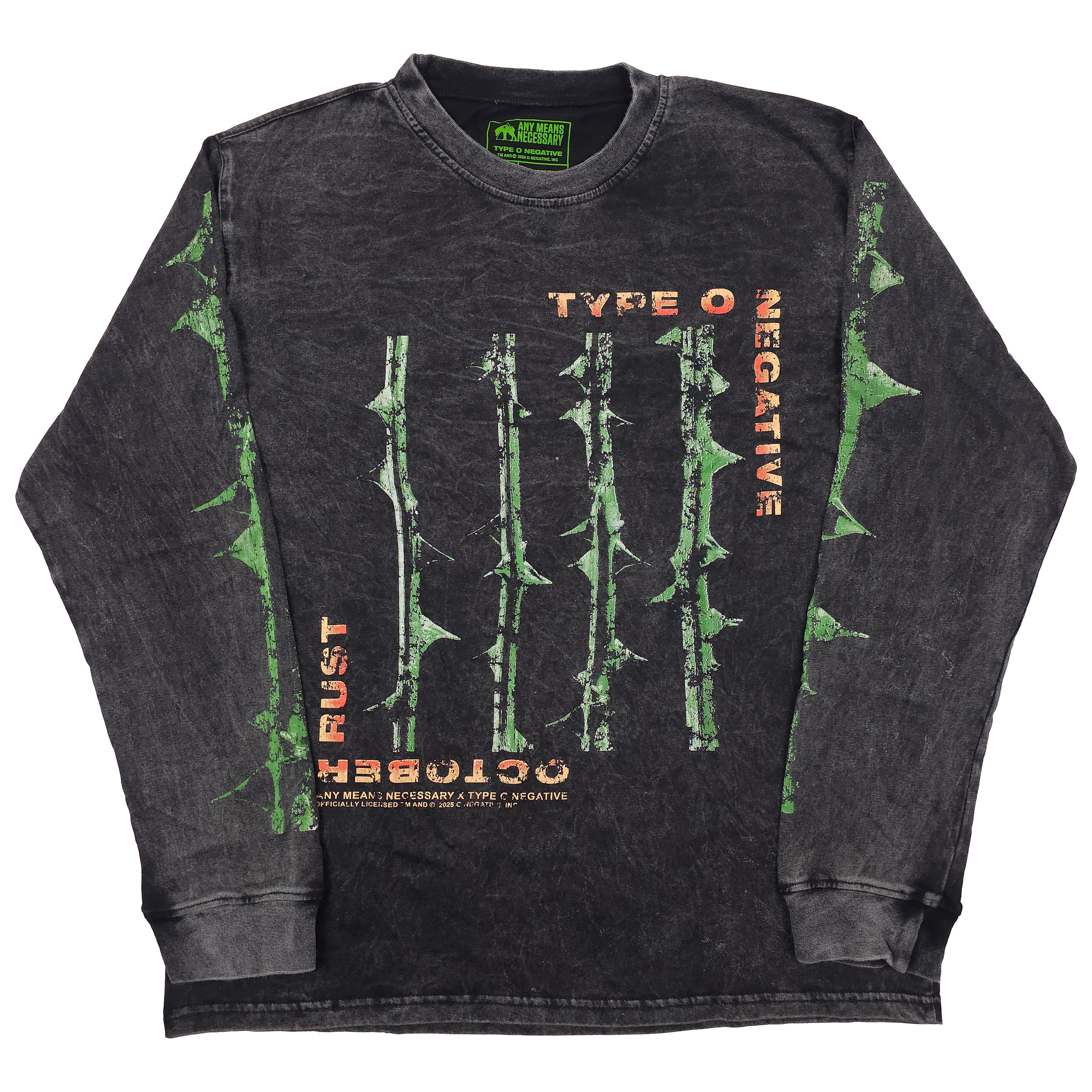 October Rust Long Sleeve T-Shirt Vintage - Image 4
