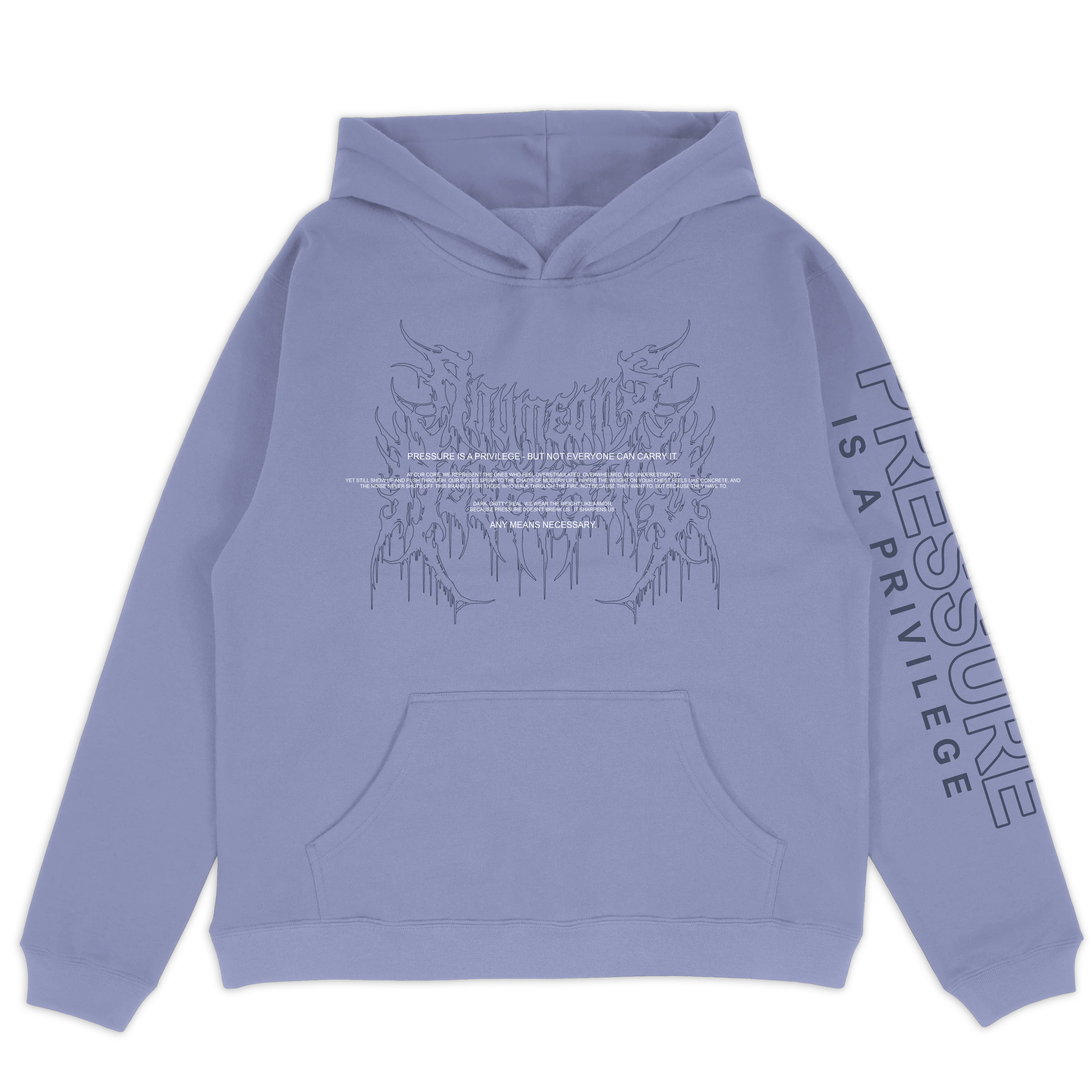 Pressure Pullover Hoodie Grape - Image 2