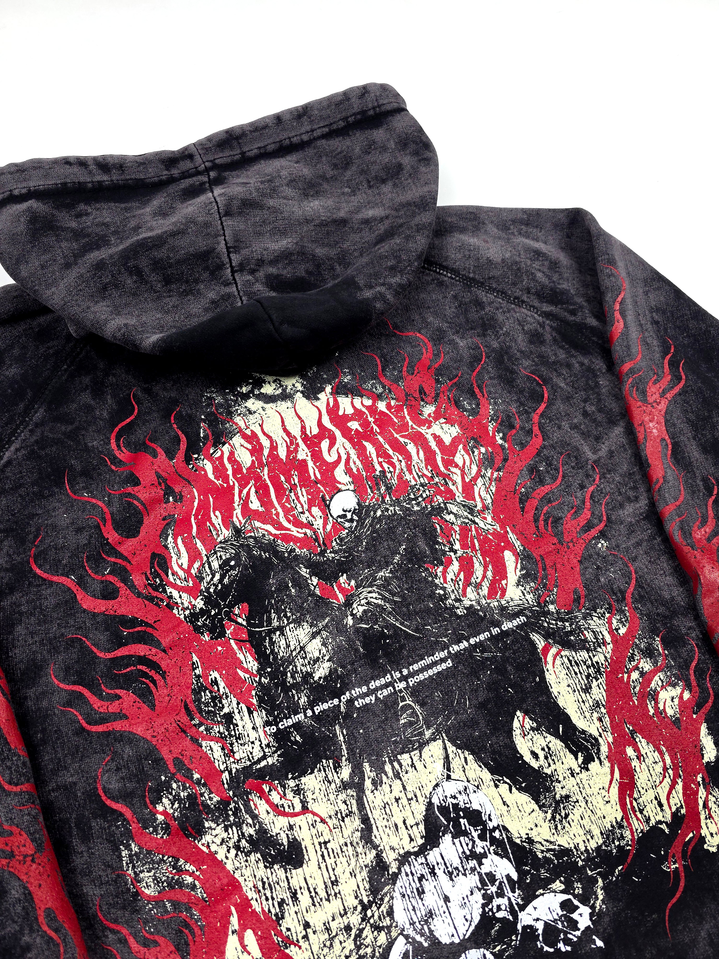 Reclaimer Pullover Hoodie Vintage Black - Image 3