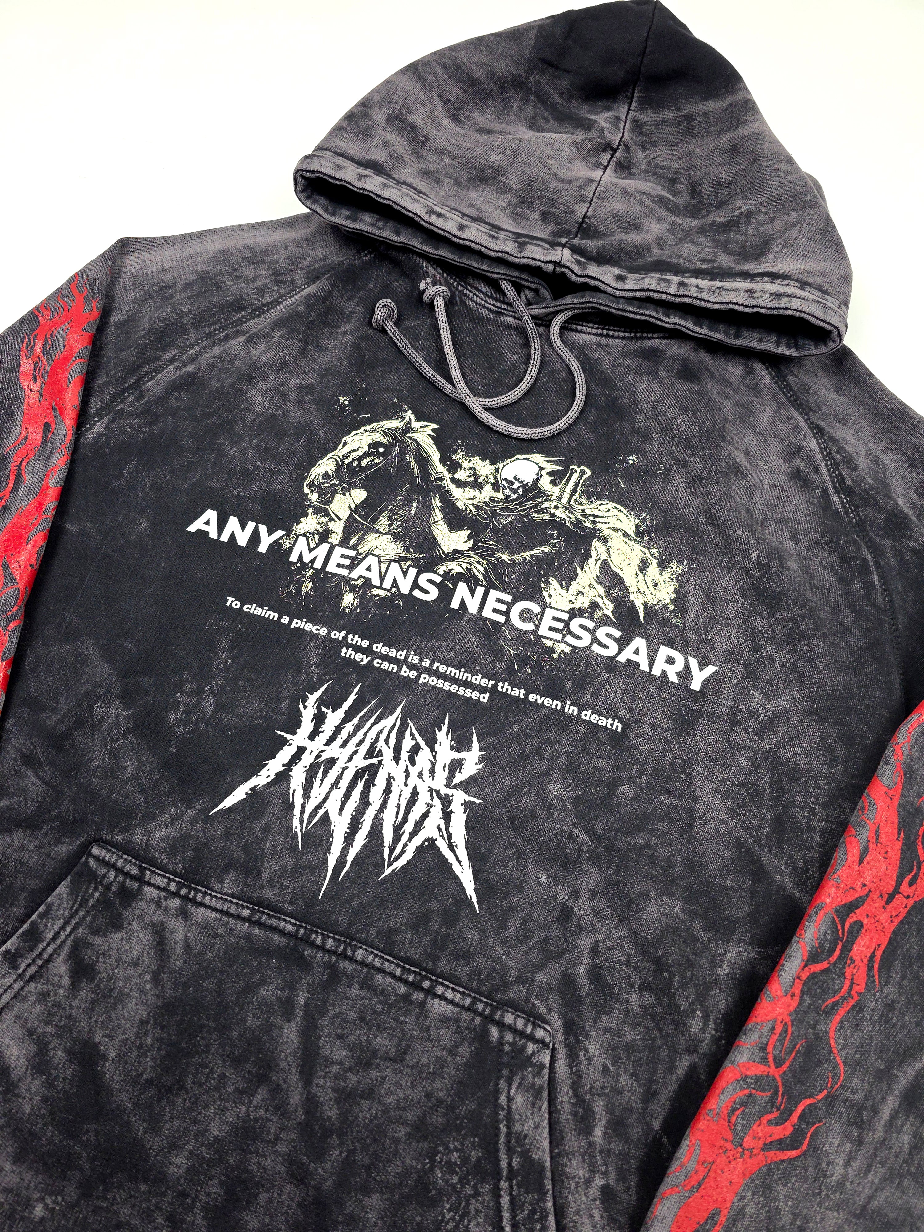 Reclaimer Pullover Hoodie Vintage Black - Image 4