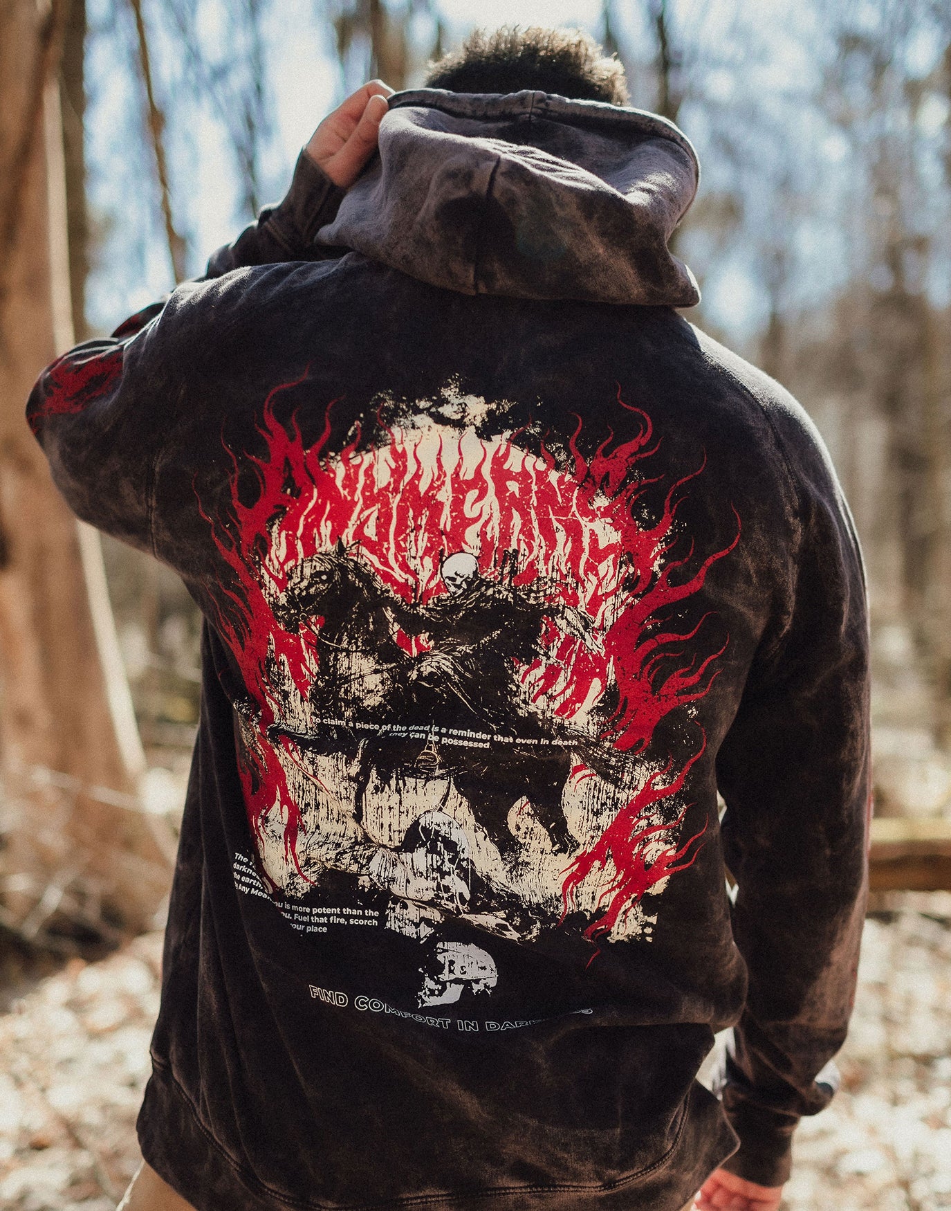 Reclaimer Pullover Hoodie Vintage Black - Image 5