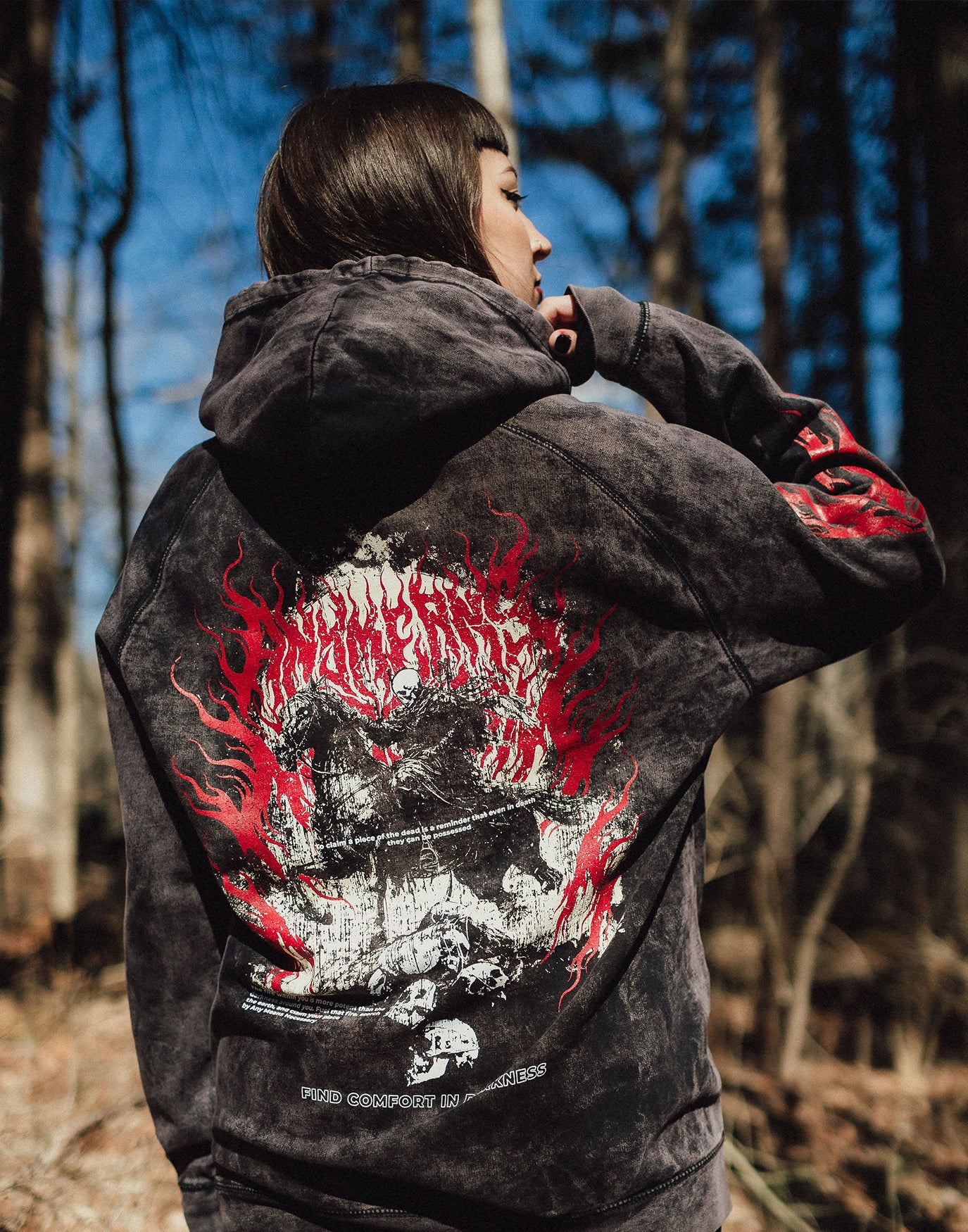 Reclaimer Pullover Hoodie Vintage Black - Image 7