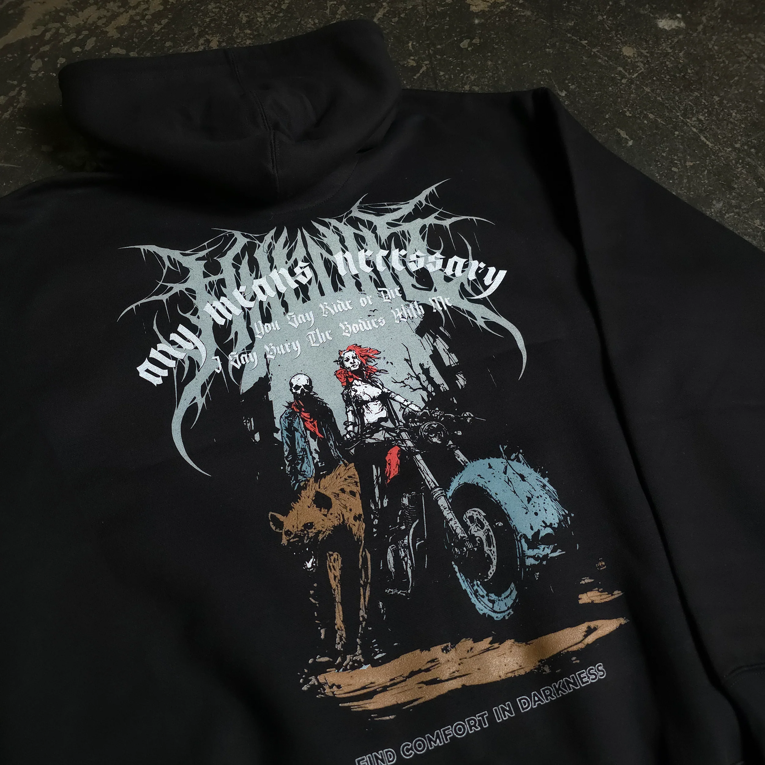 Ride or Die Zip Up Hoodie - Image 3