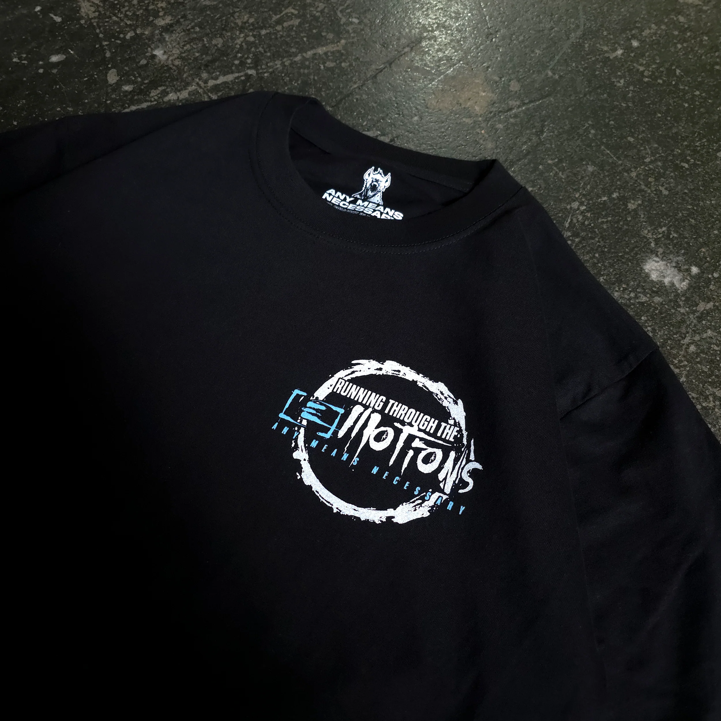Running Emotions T-Shirt Black - Image 4
