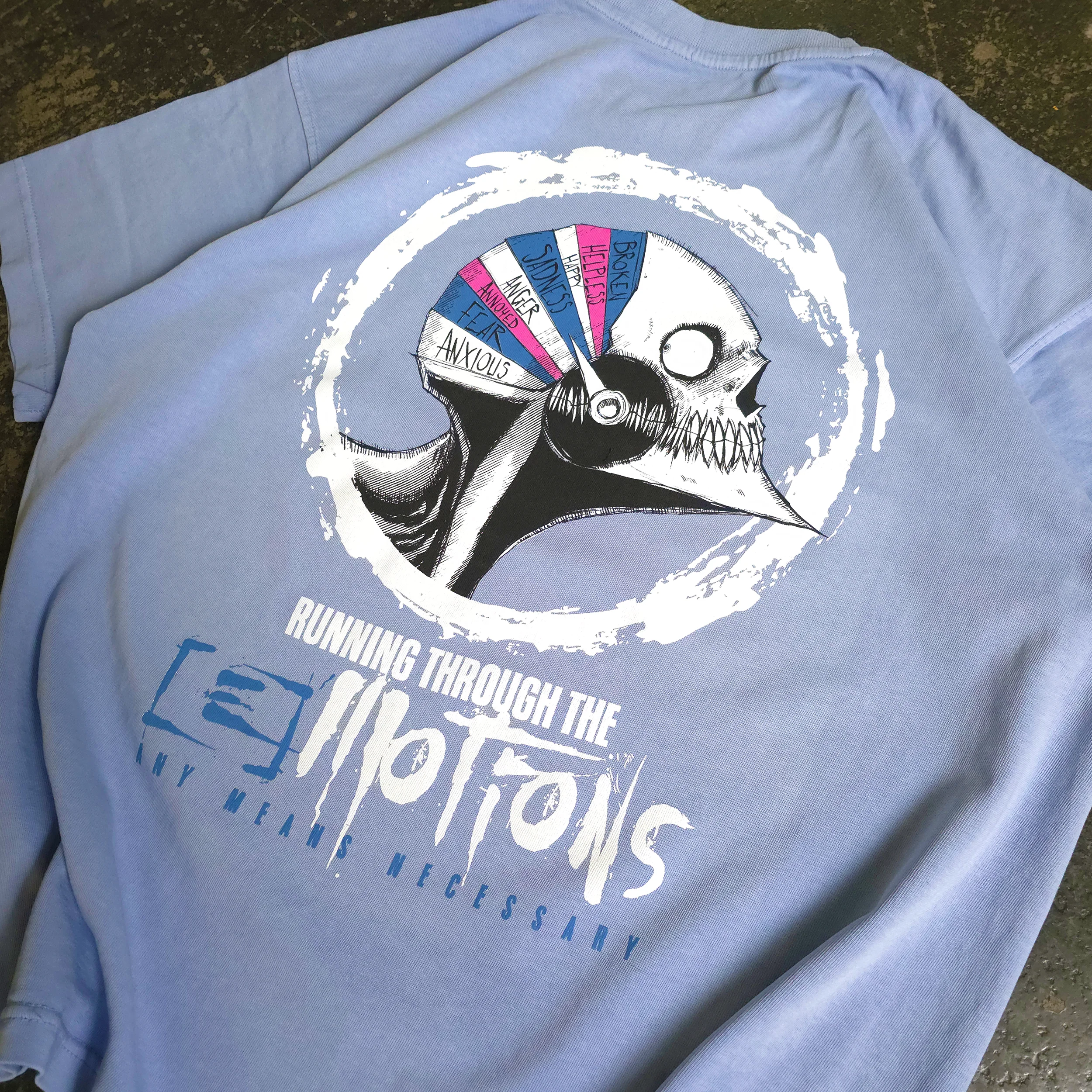 Running Emotions T-Shirt Grape - Image 4