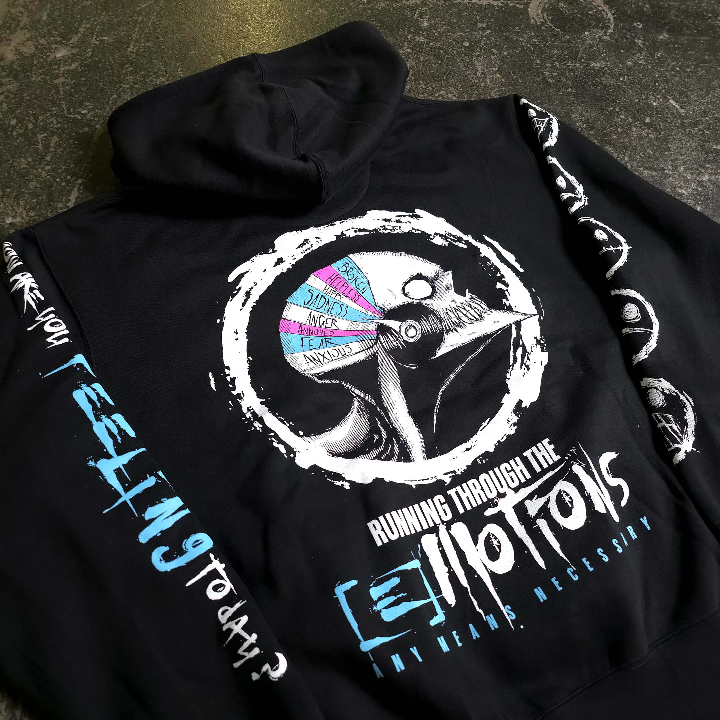 Running Emotions Zip Up Hoodie - Image 3