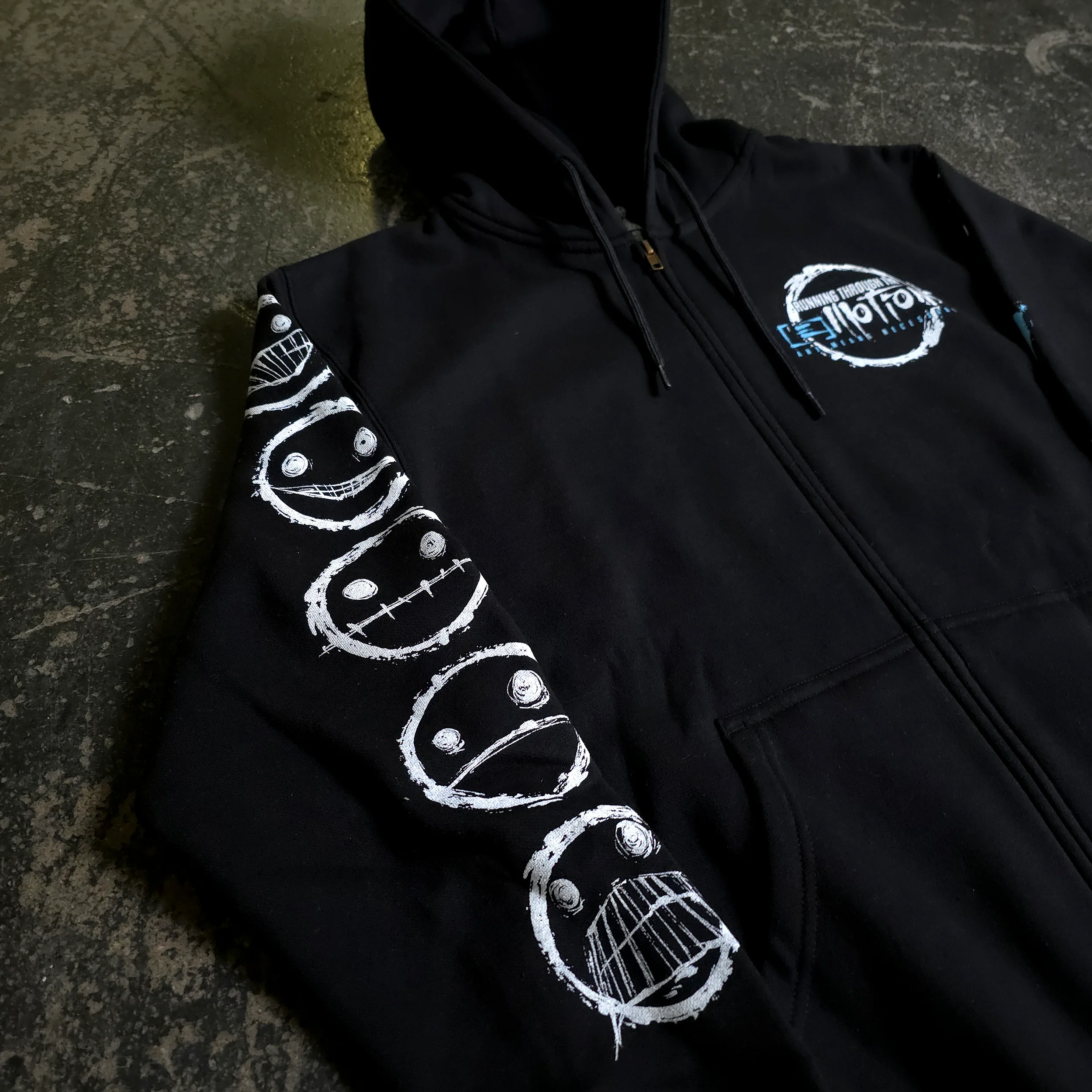 Running Emotions Zip Up Hoodie - Image 4